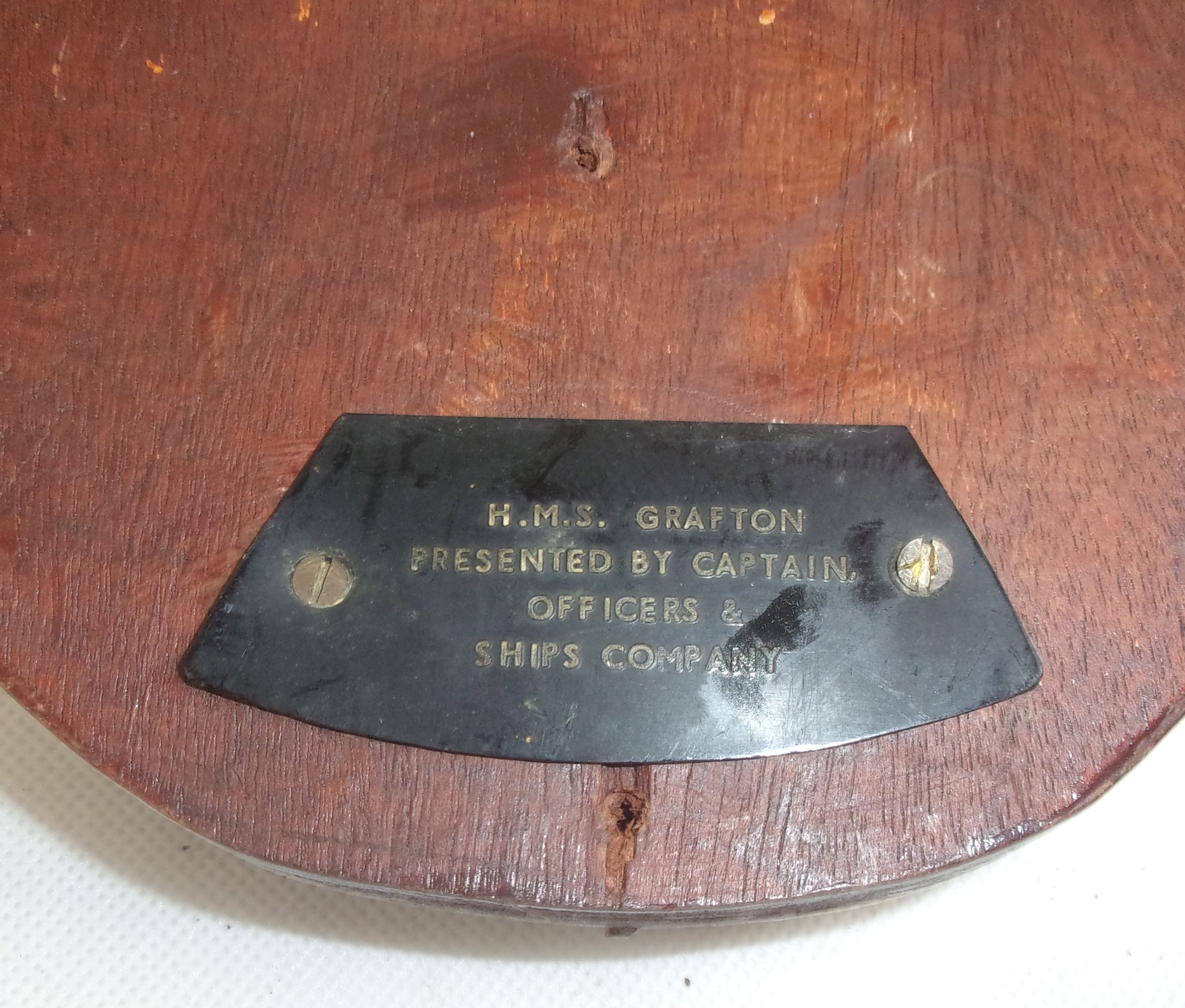 HMS Grafton Type 23 Frigate 1999 Ships Bronze Boat Badge - Image 2