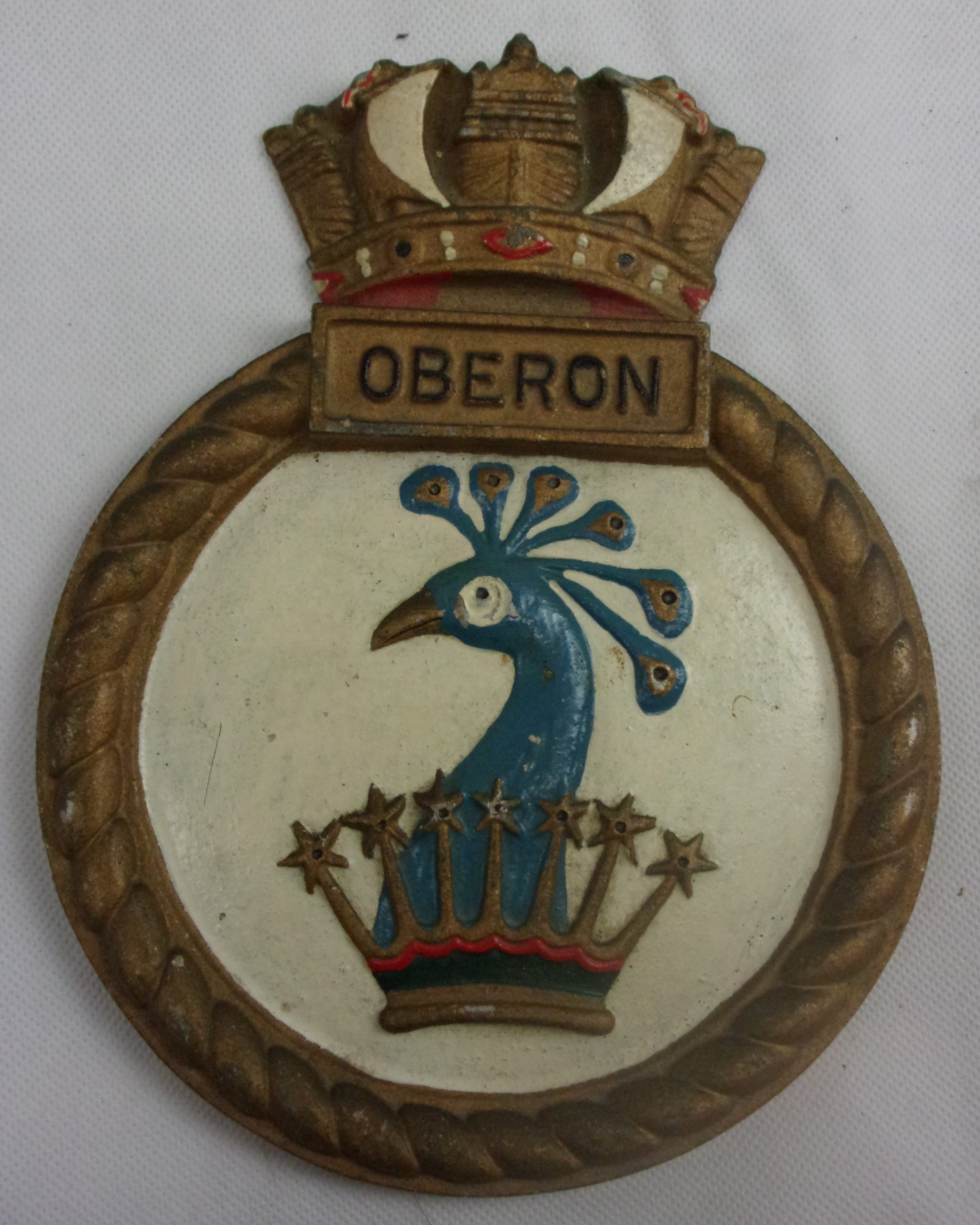 HMS Oberon 1961 Submarine Ships Crest