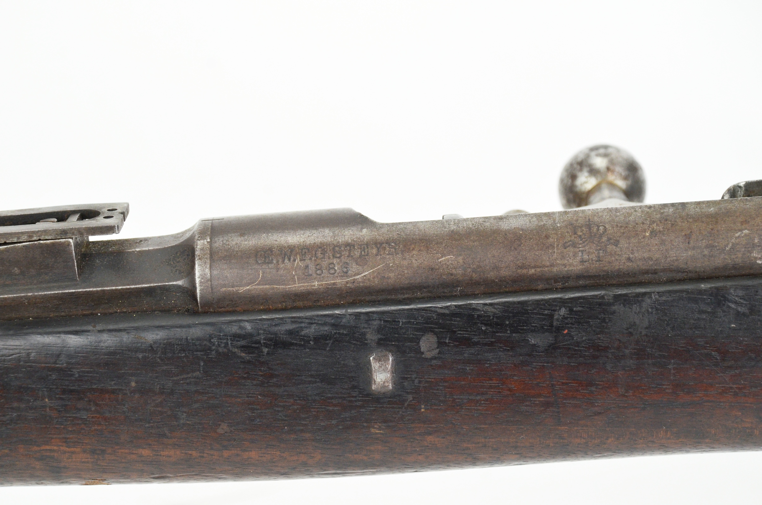 1886 Dated 1871/84 Model Austrian Kropatschek Steyer Rifle - Image 5