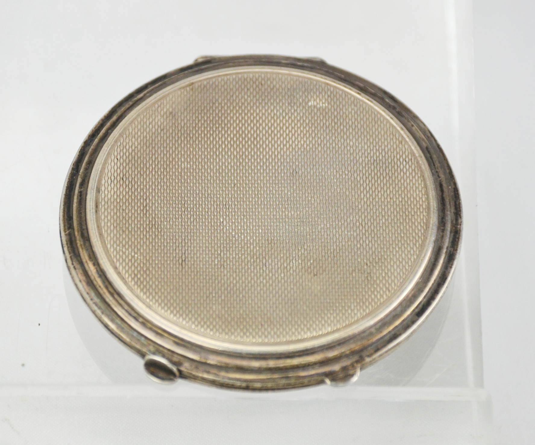 1913 Dated George V Royal Army Medical Corps Lady’s Silver Compact - Image 2