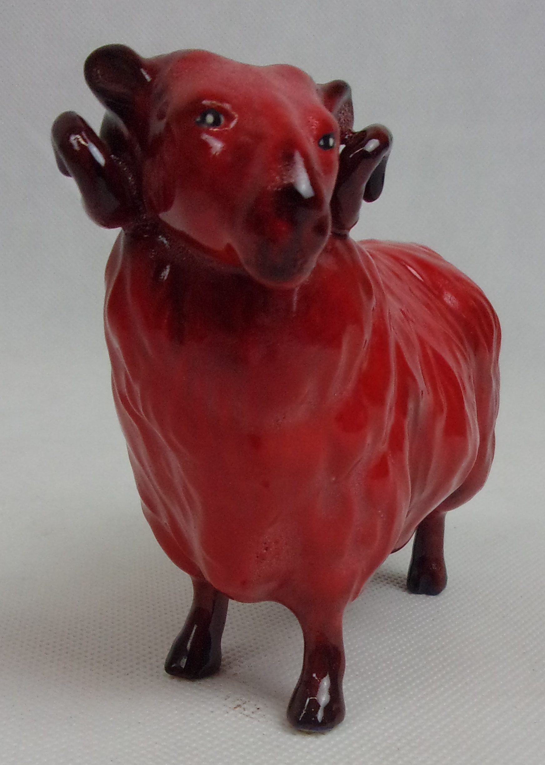 John Beswick Pottery Ram In Flambe Glaze - Image 7