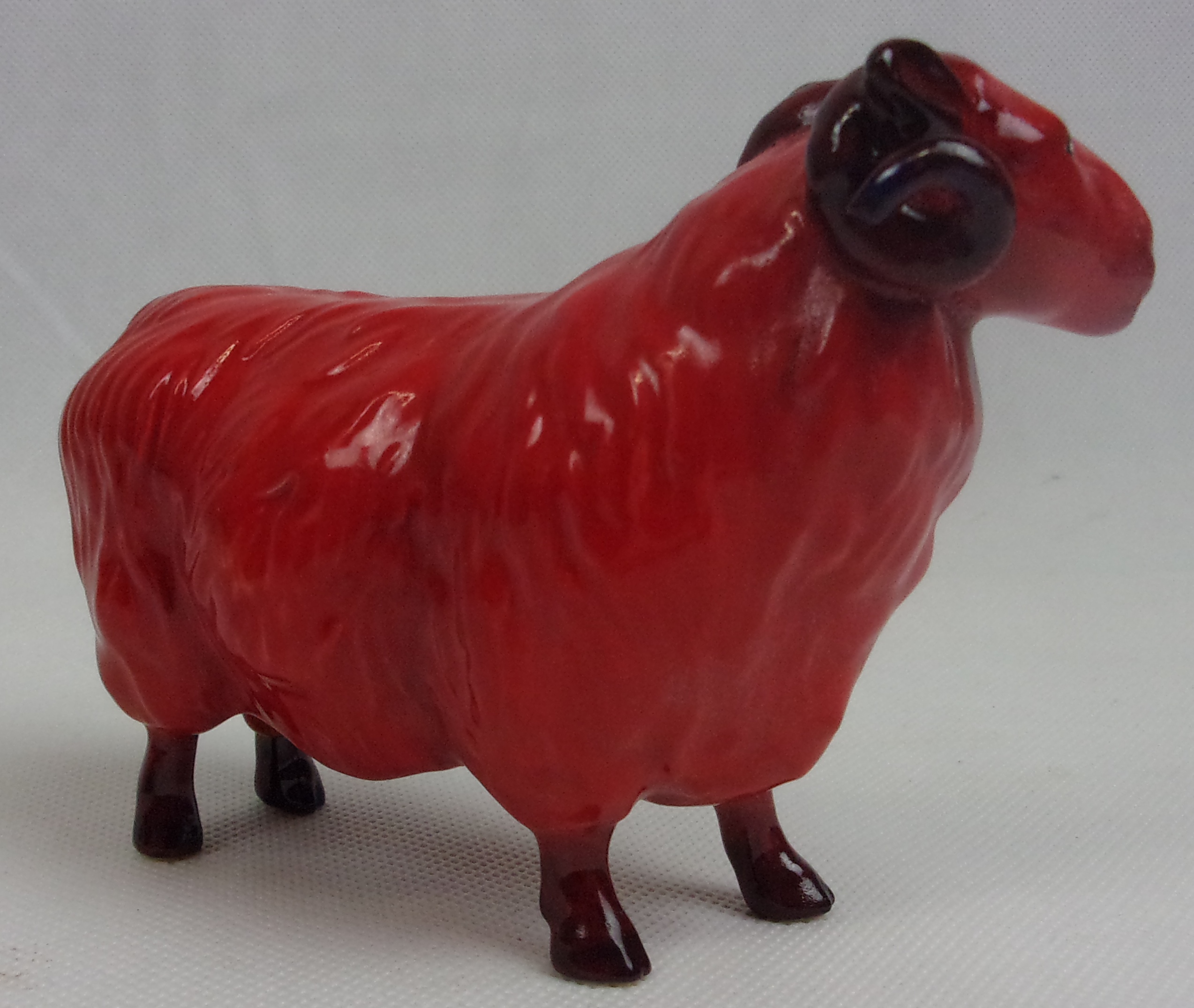 John Beswick Pottery Ram In Flambe Glaze - Image 6