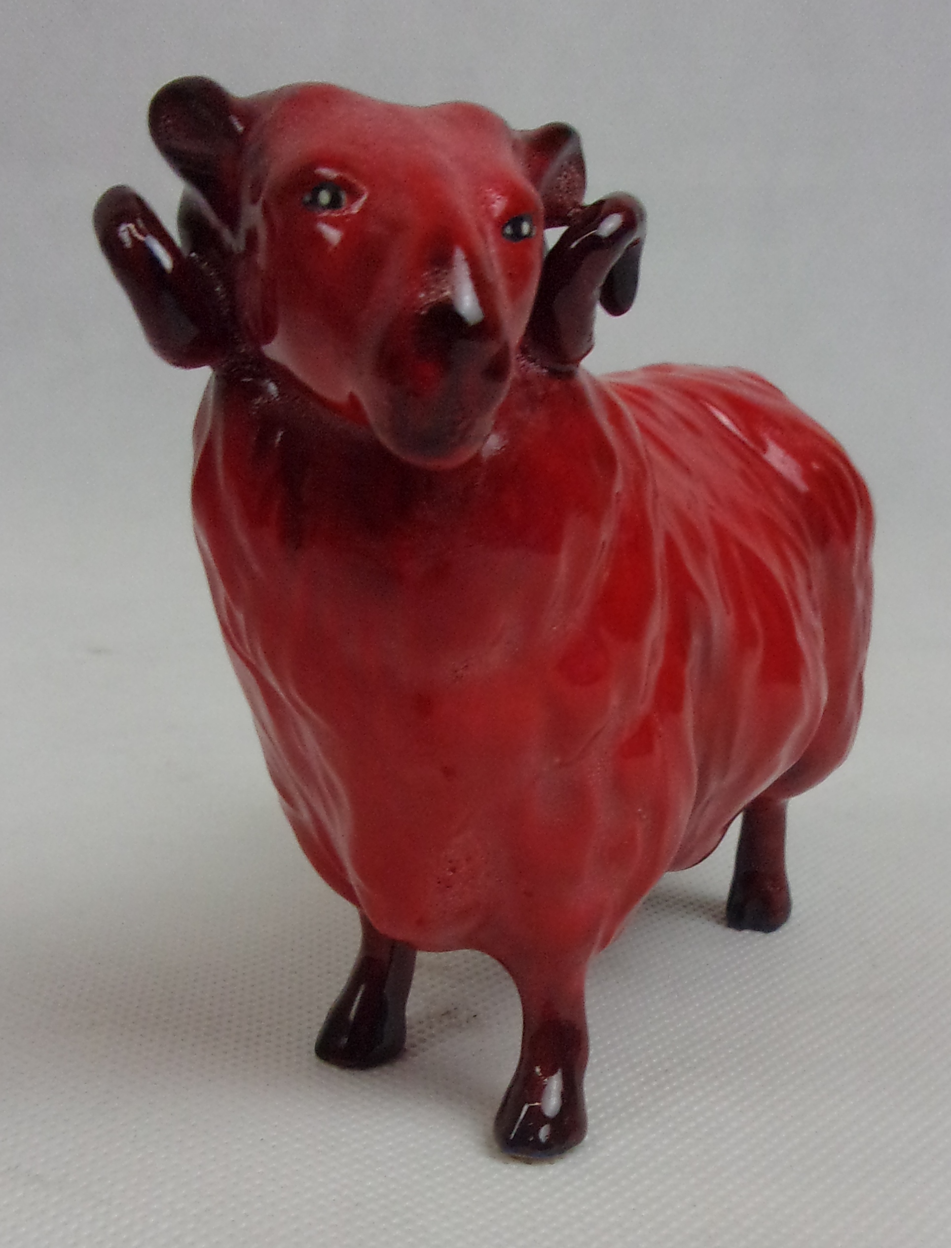 John Beswick Pottery Ram In Flambe Glaze - Image 5