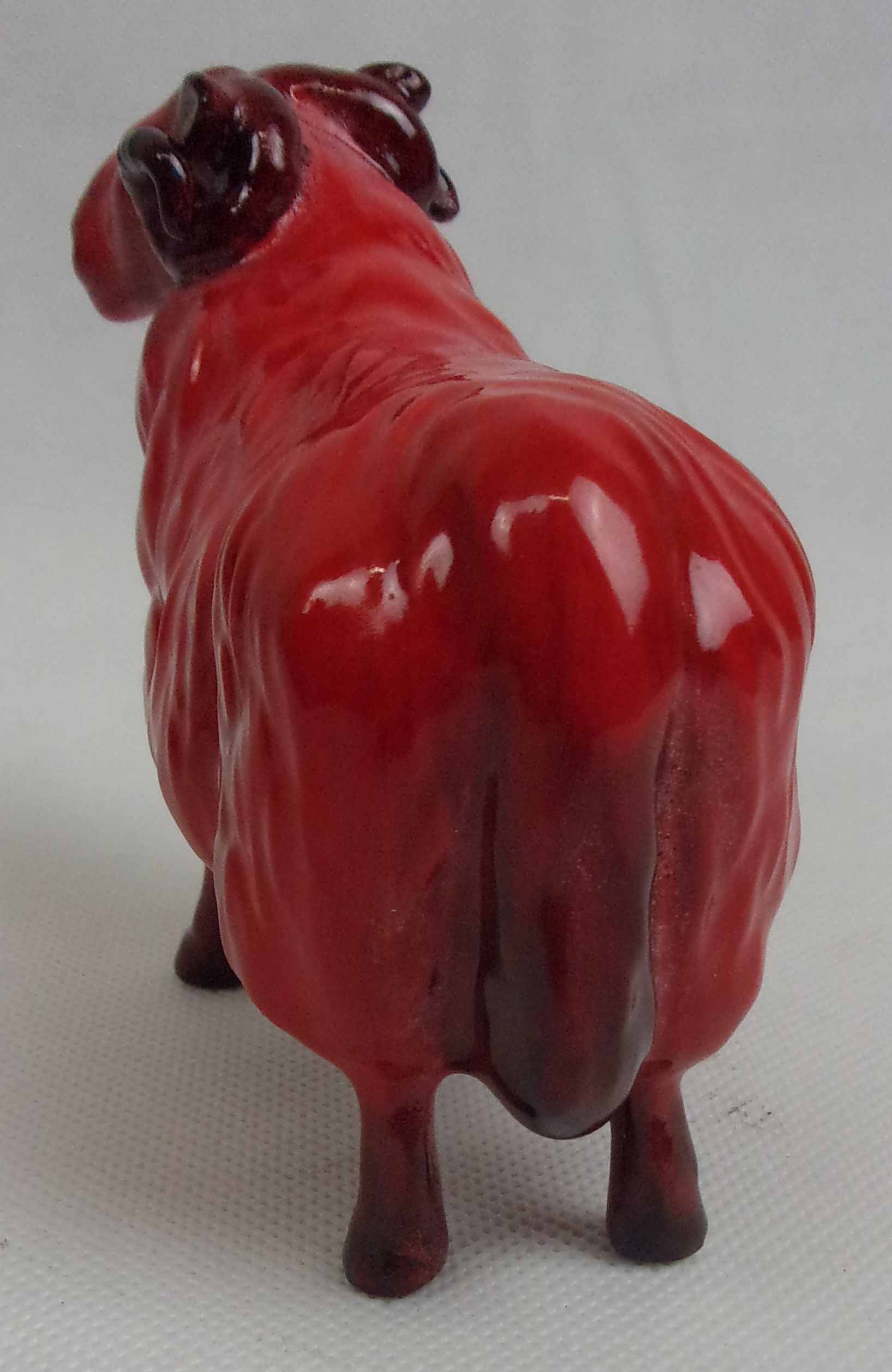 John Beswick Pottery Ram In Flambe Glaze - Image 4