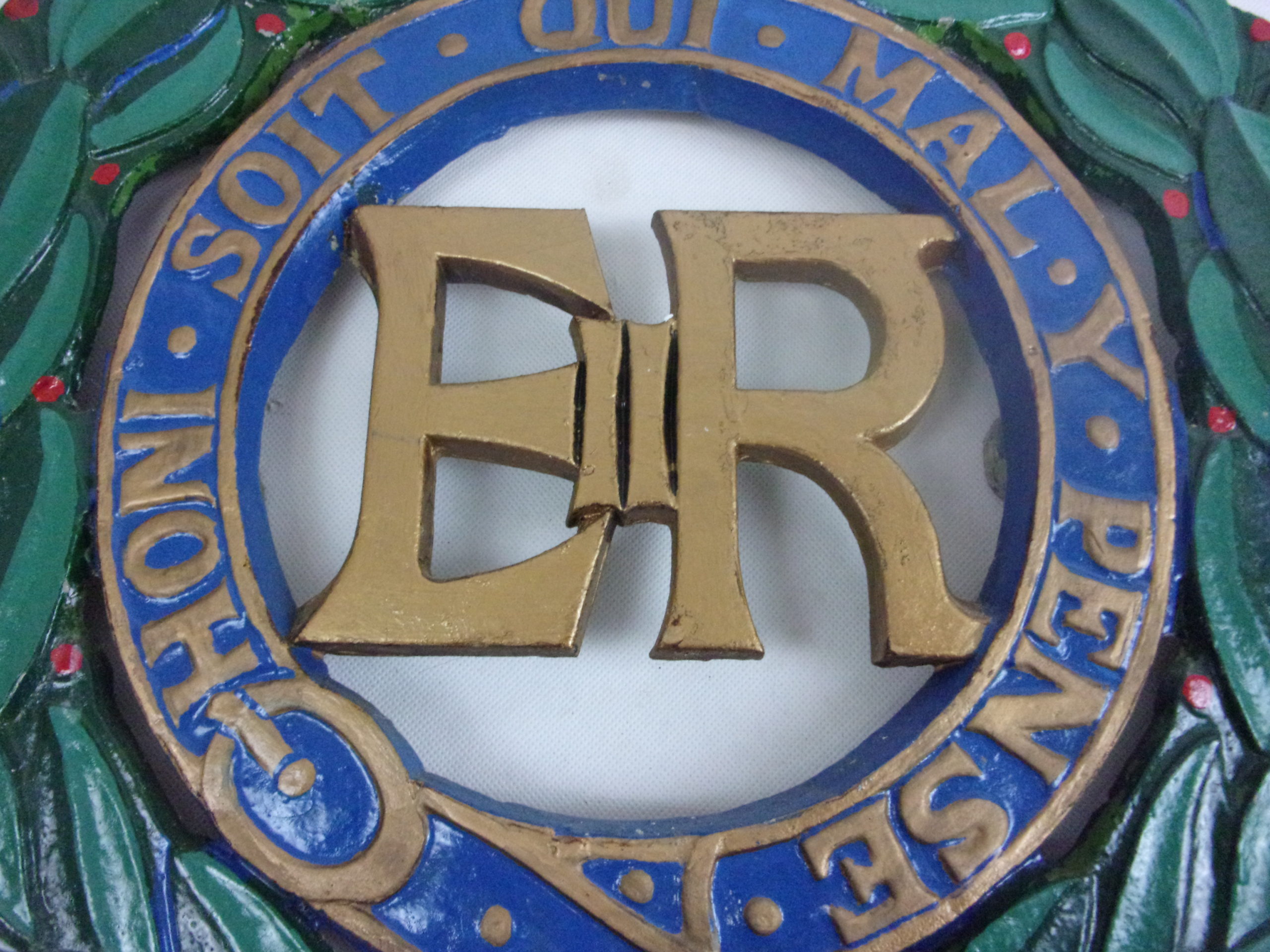 Large Royal Engineers Alloy Gate Plaque - Image 5