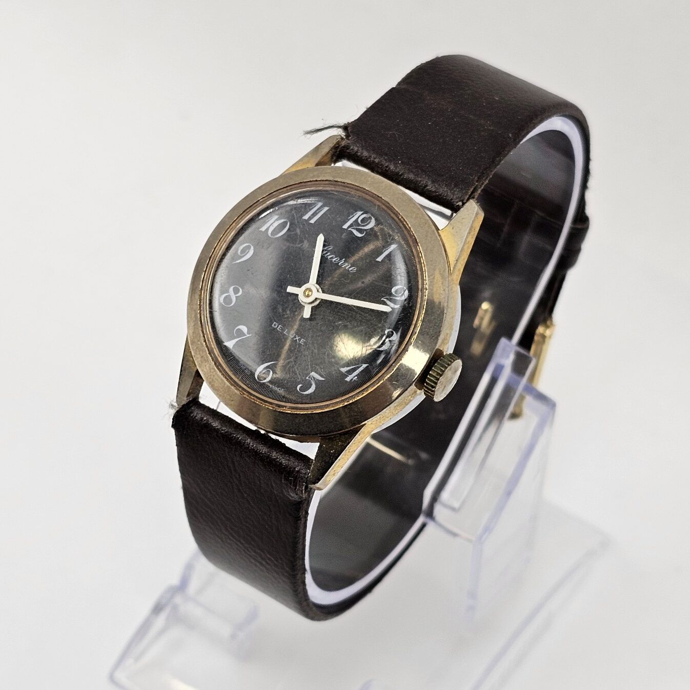 Lucerne De Luxe Swiss Mid-Size Manual Wind Watch - Image 3
