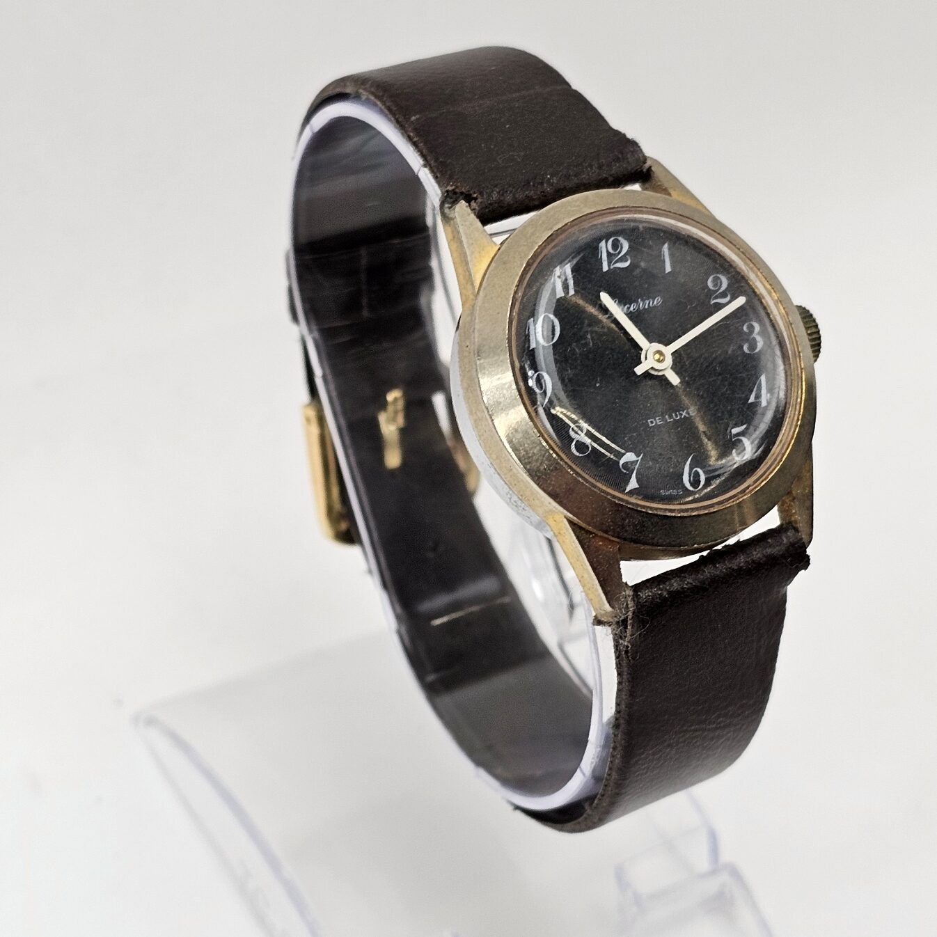 Lucerne De Luxe Swiss Mid-Size Manual Wind Watch - Image 4