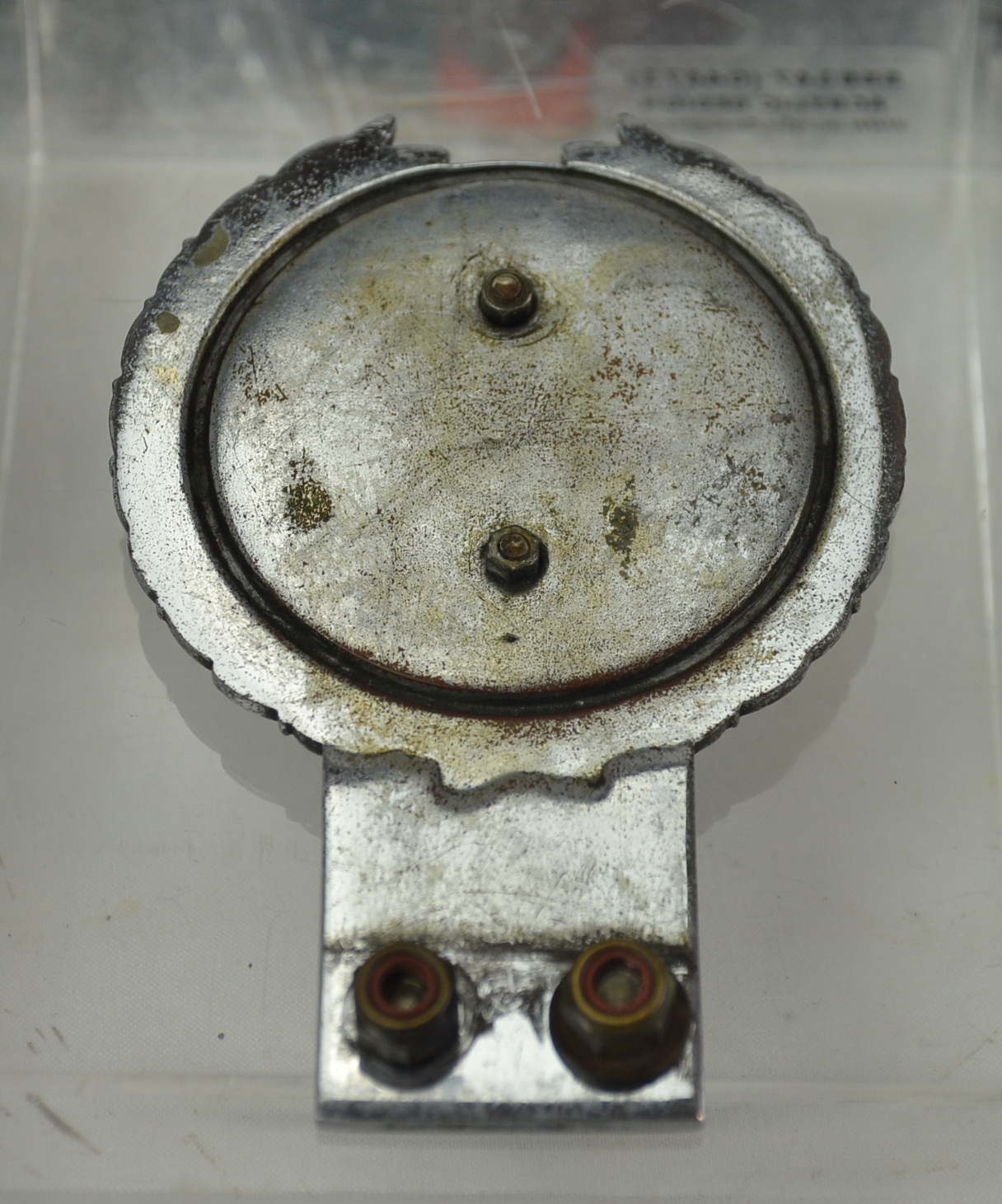 Original WW1 WW2 Tank Corps Badge Mounted As A Grill Badge - Image 3