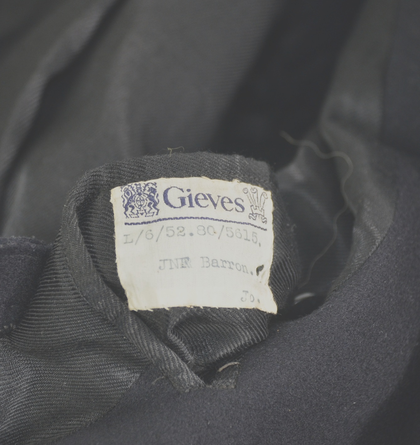 Royal Navy Officers Gieves Wool/Cashmere Dress Coat In Superb Condition - Image 16