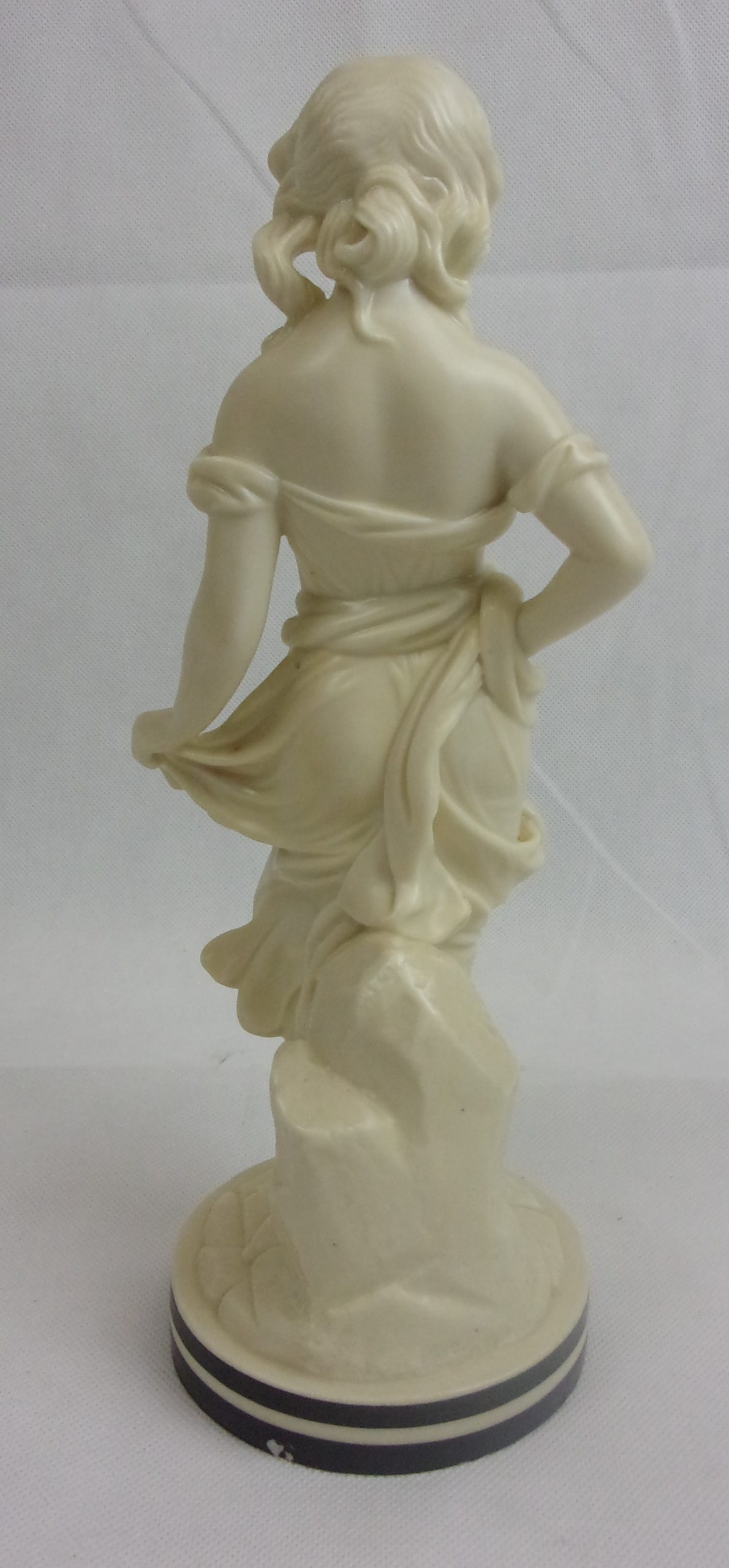 Royal Worcester Fine Pair Of James Hadley Porcelain Classical Figurines 1865 - Image 8