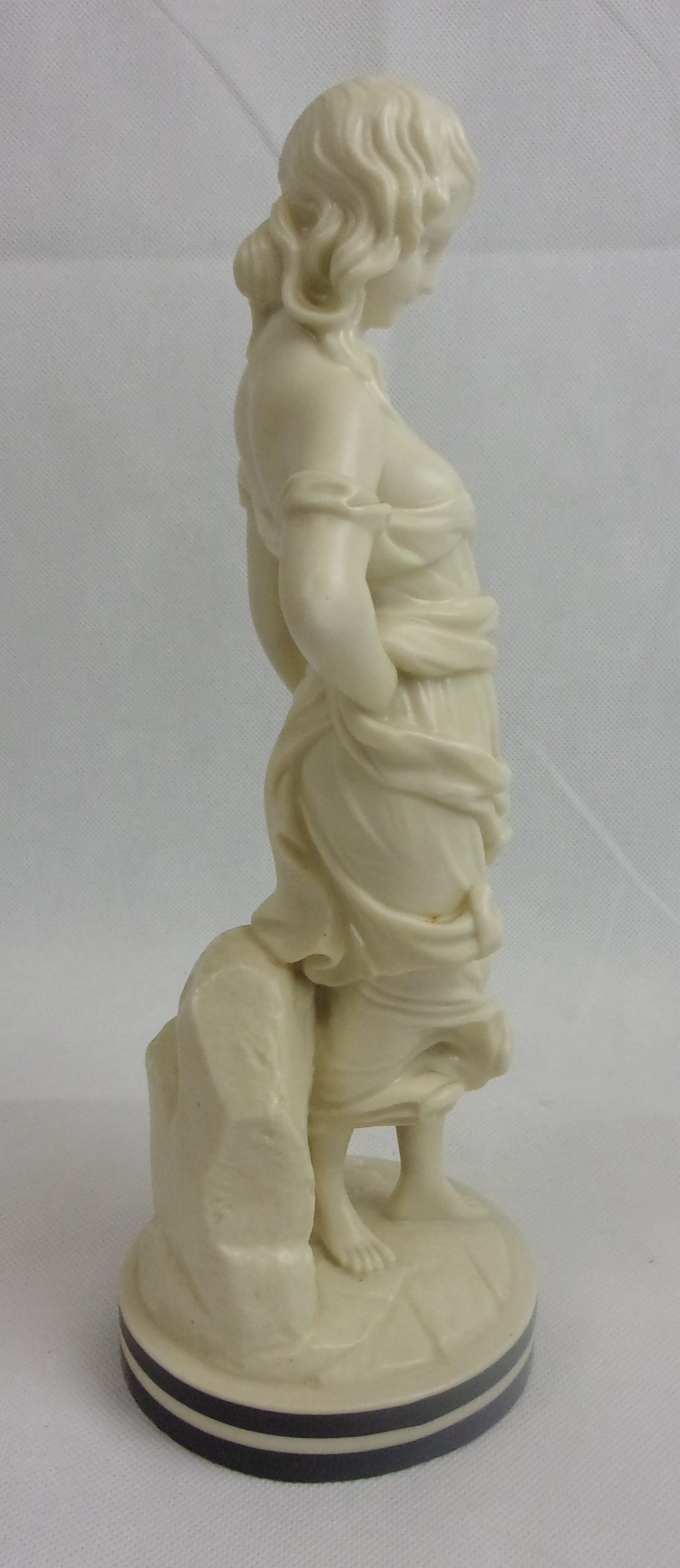 Royal Worcester Fine Pair Of James Hadley Porcelain Classical Figurines 1865 - Image 7