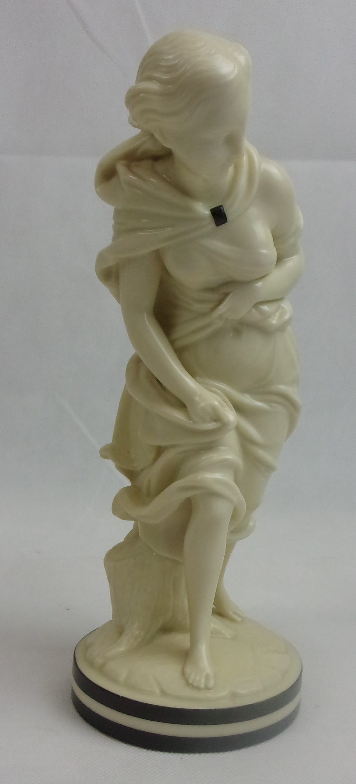 Royal Worcester Fine Pair Of James Hadley Porcelain Classical Figurines 1865 - Image 5
