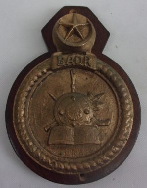 Saudi Navy Badr Corvette Bronze Boat Badge