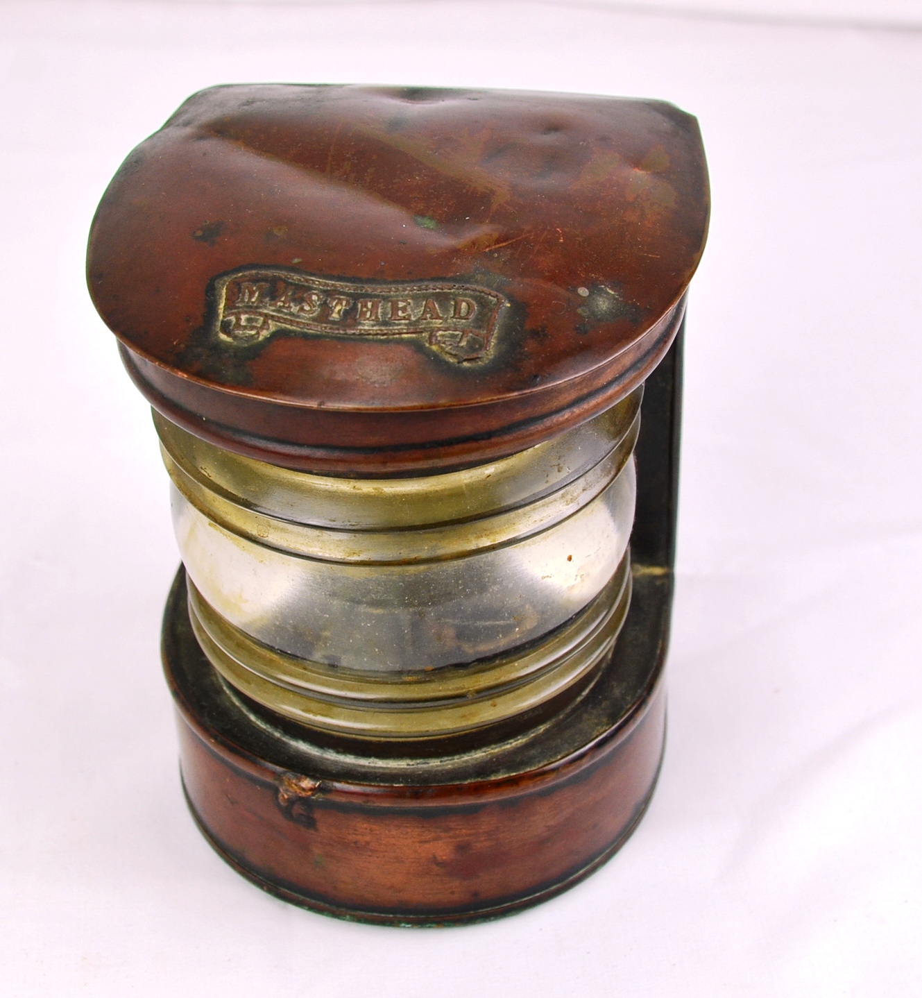 Small Copper Ships Masthead Light19th Century - Image 3