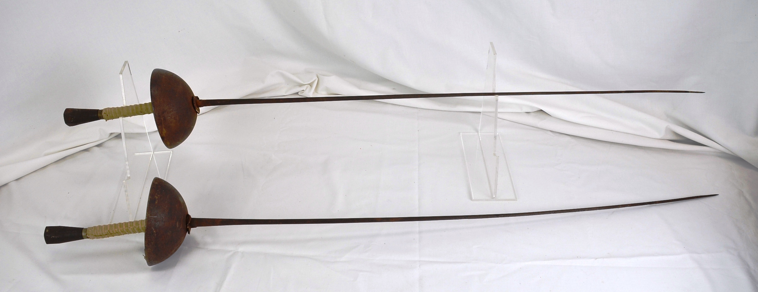 A Pair Of Dualling Eppee's With Triform Blades And Cup Guard - Image 16