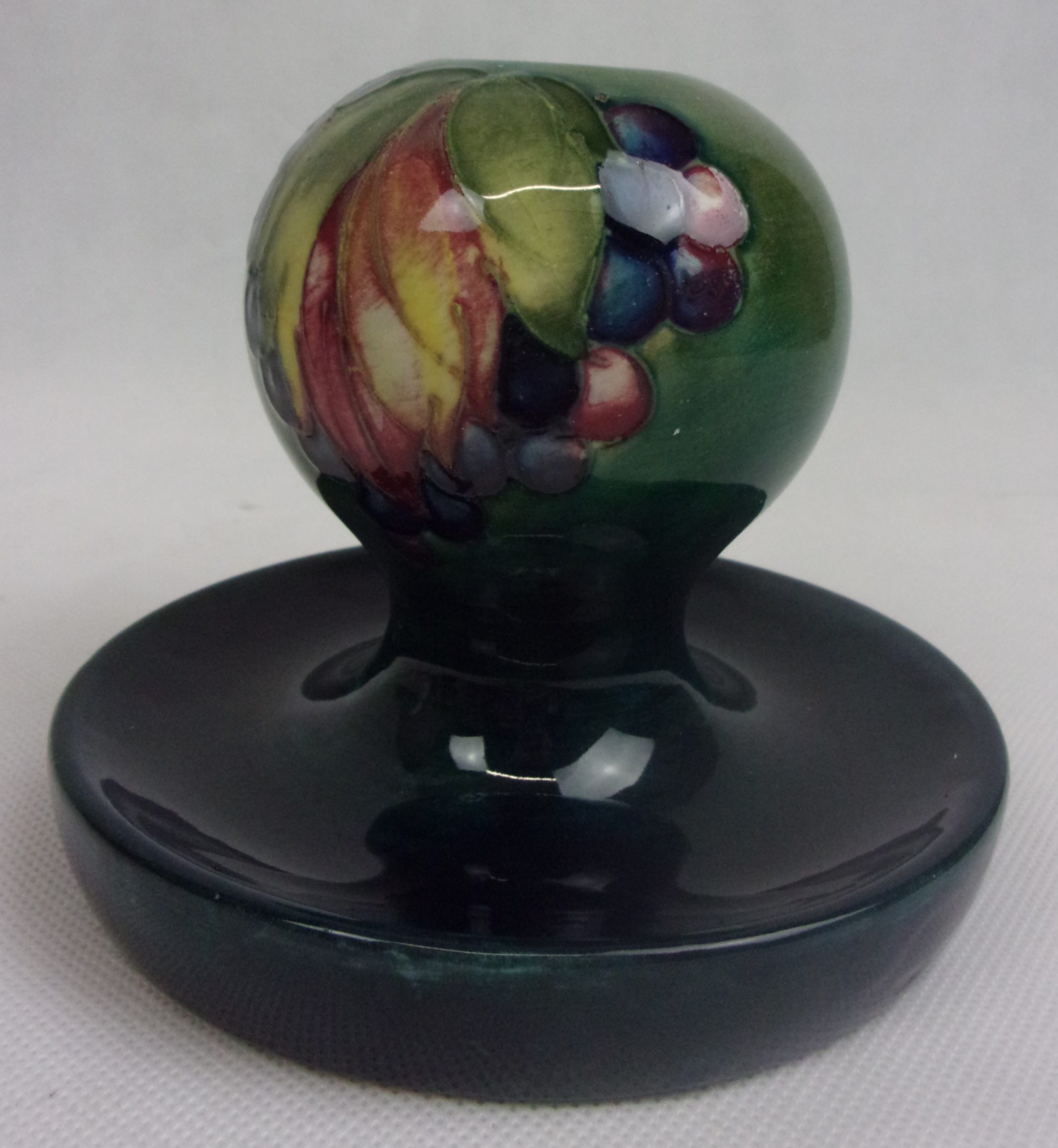 Walter Moorcroft Leaf & Berries Match Holder 1928-1935