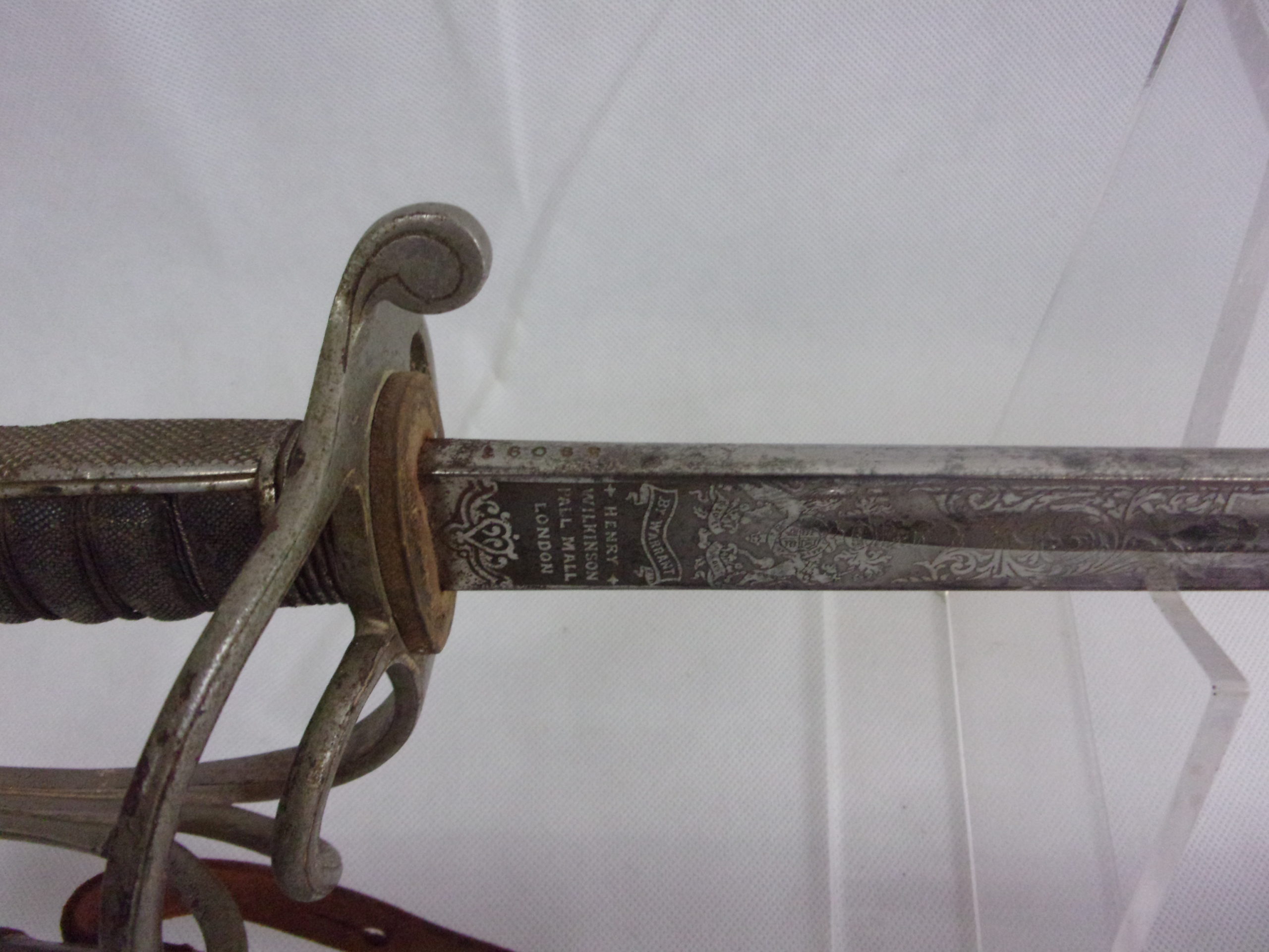 Wilkinson Swords 1822 Pattern Light Cavalry Sabre And Leather Field Scabbard - Image 10