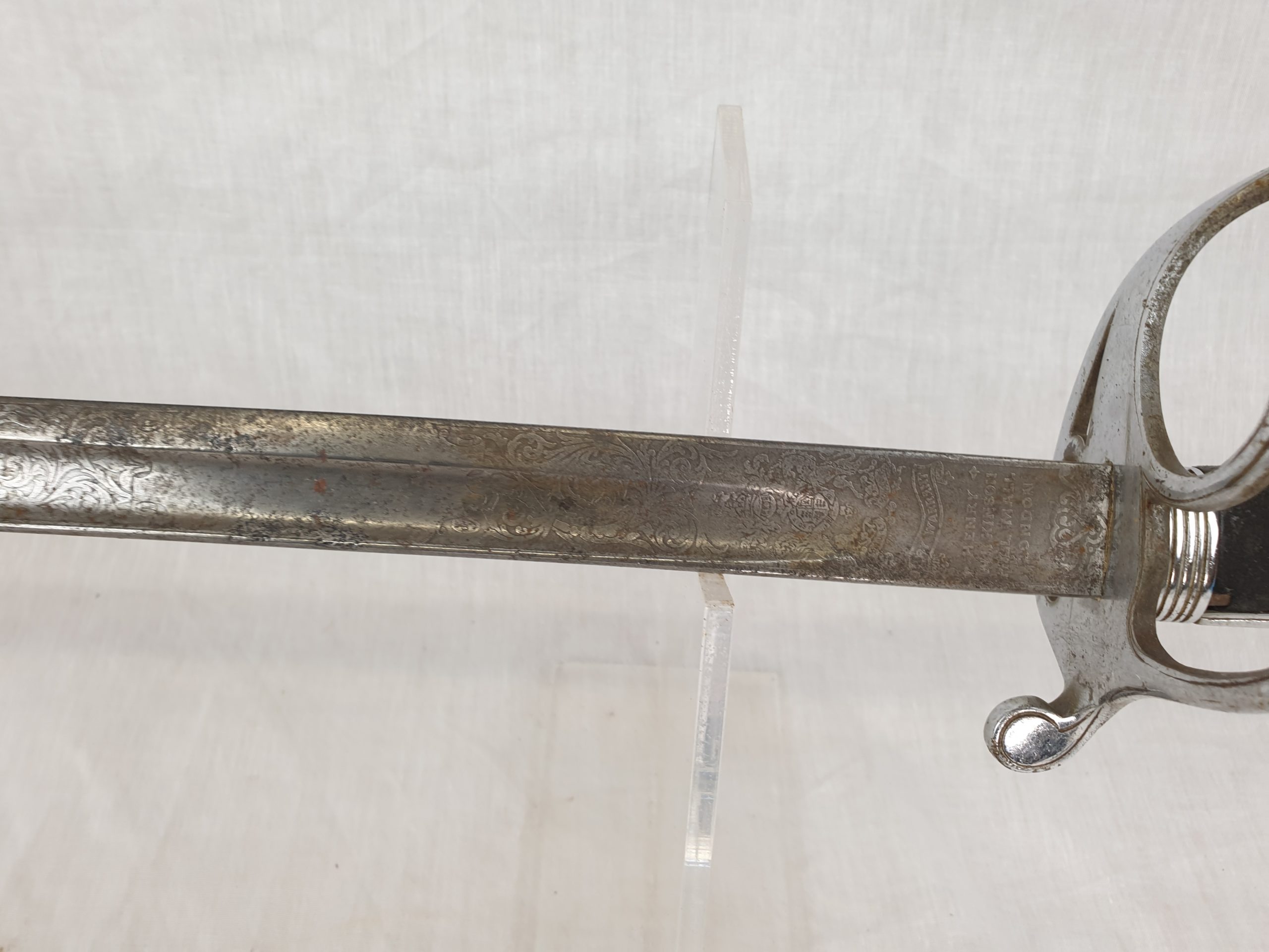 1821 Pattern Indian Service Royal Artillery Officers Sword Best Proved By Wilkinson - Image 8