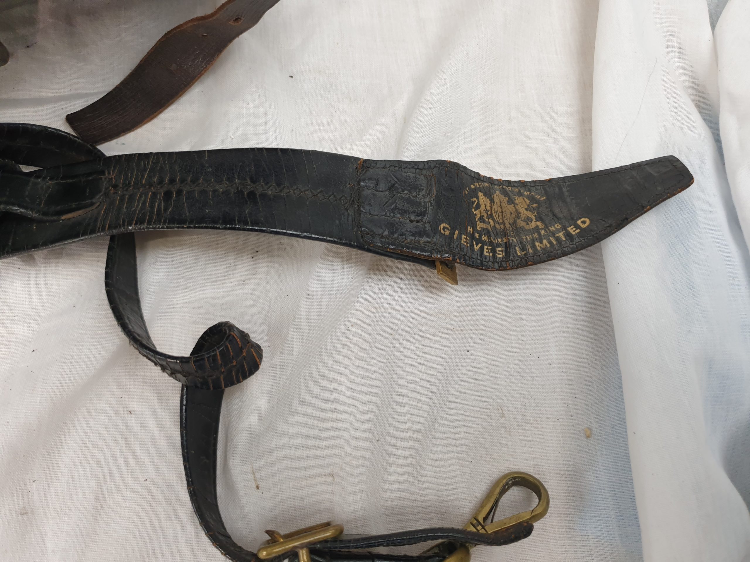 1827 Pattern George VI Royal Navy Midshipman's Sword With Inner And Outer Bags, Belt And Knot - Image 8