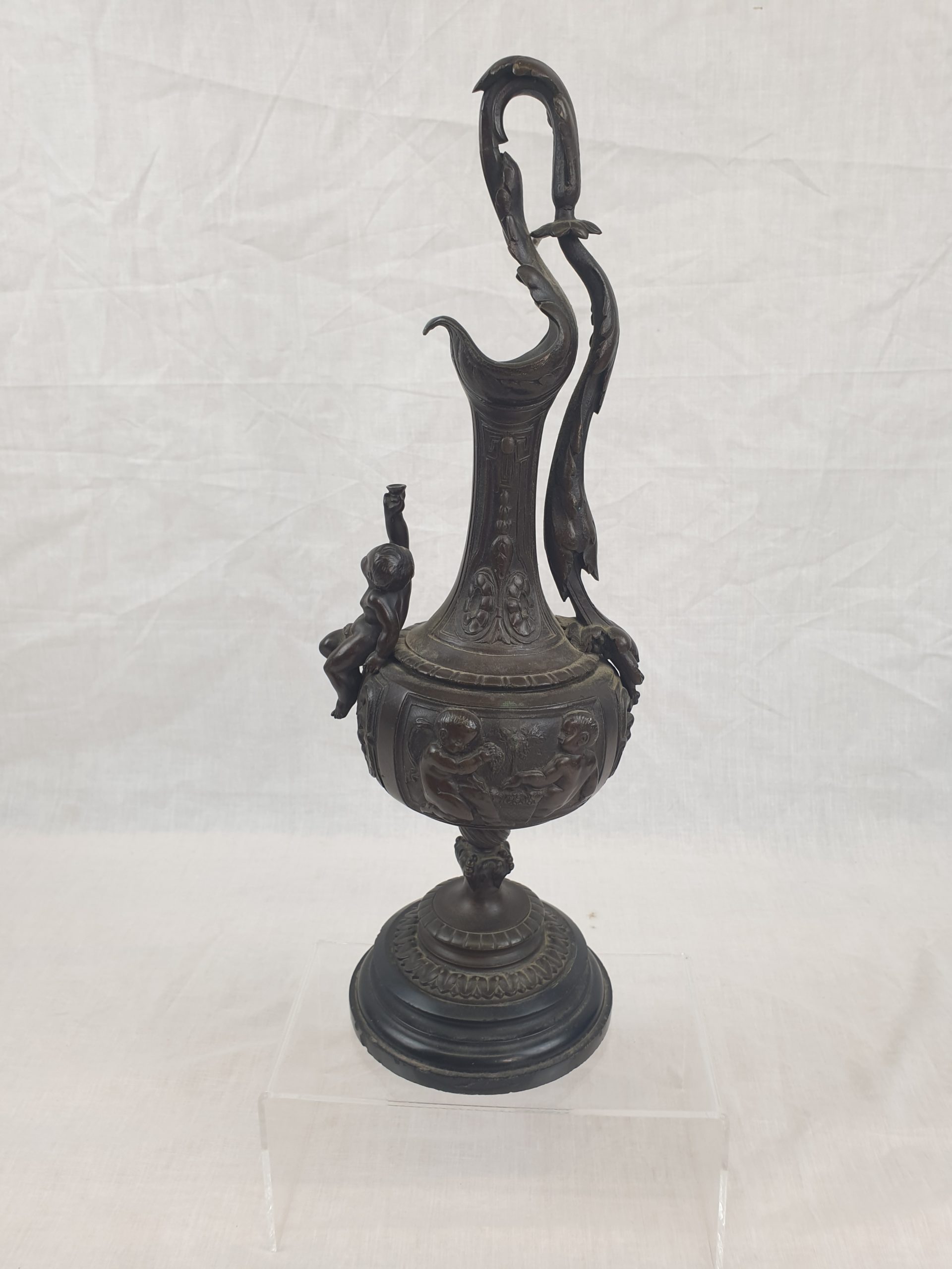 19th Century Japanese Bronze Ewer - Image 3