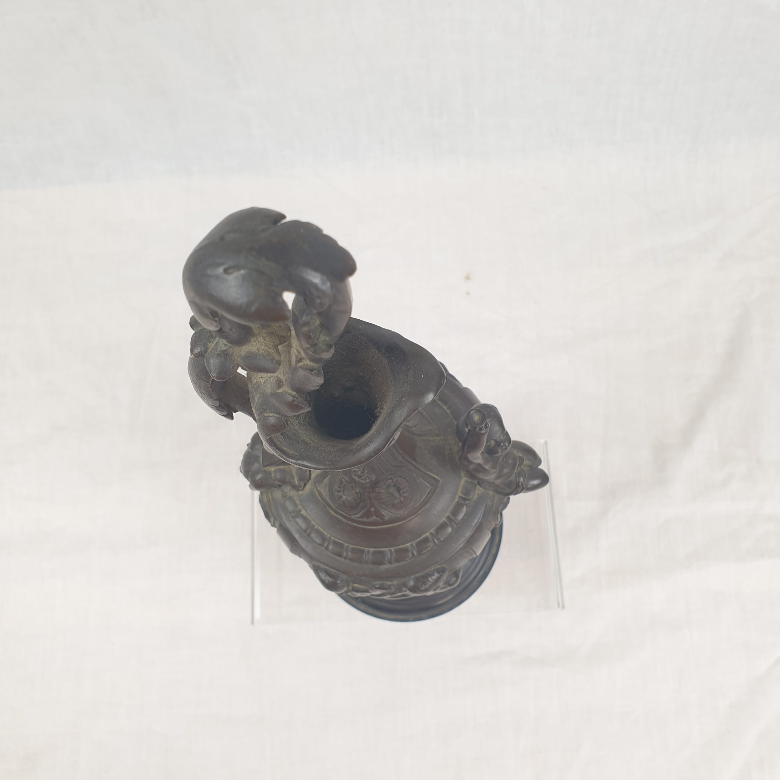 19th Century Japanese Bronze Ewer - Image 6