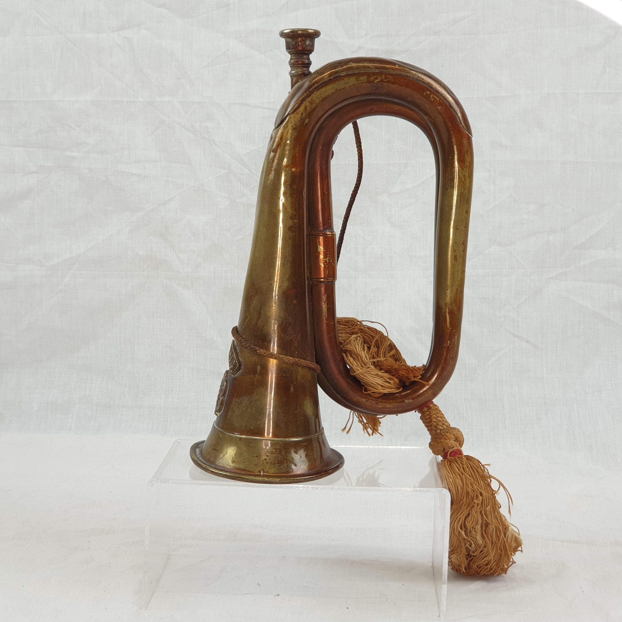 WW1 British Army Issued Bugle To The Duke Of Cornwall Light Infantry Regiment - Image 4