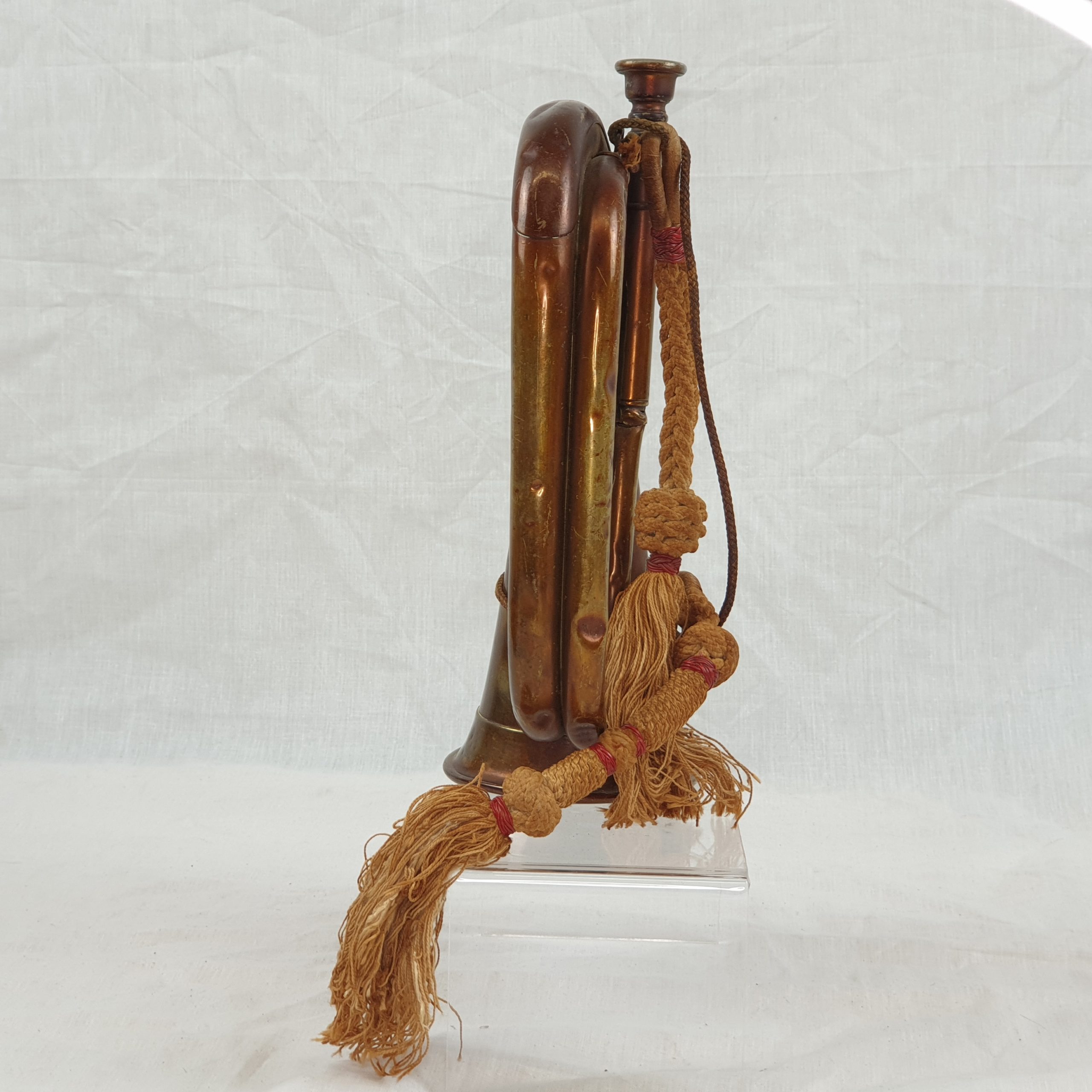 WW1 British Army Issued Bugle To The Duke Of Cornwall Light Infantry Regiment - Image 3
