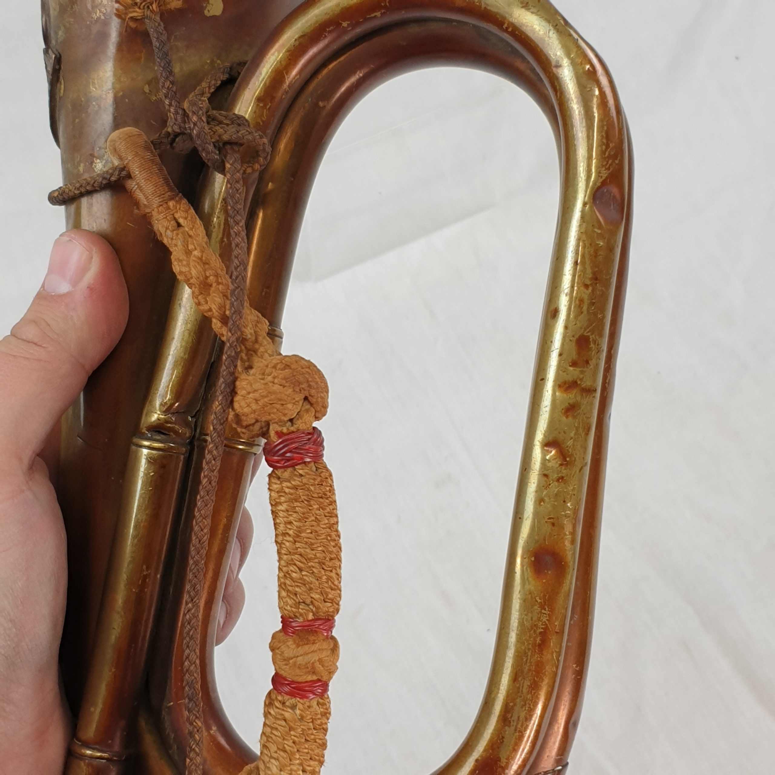 WW1 British Army Issued Bugle To The Duke Of Cornwall Light Infantry Regiment - Image 7