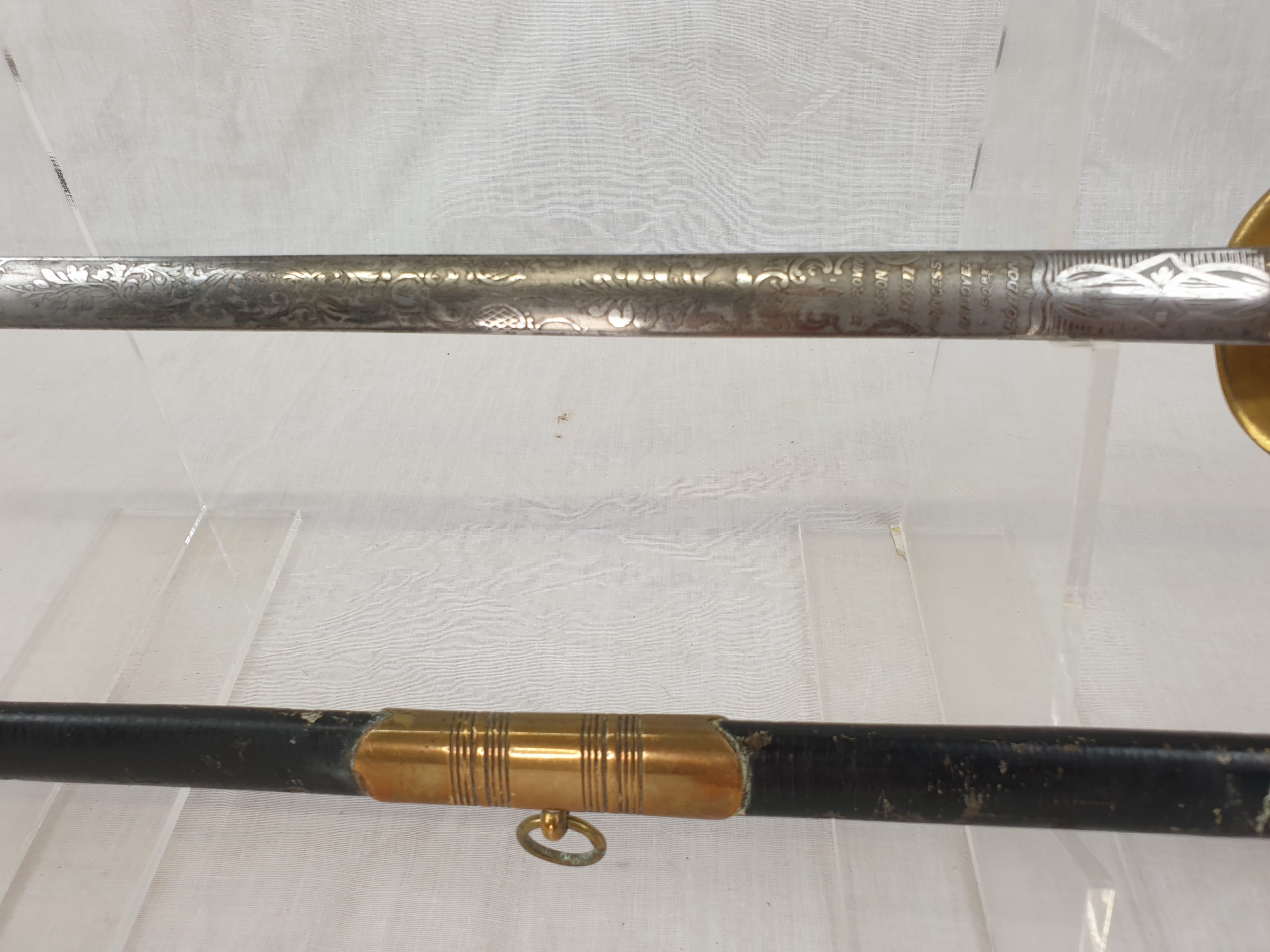 British Infantry 1776 Pattern Officers Sword By G. Brown & Son - Image 10