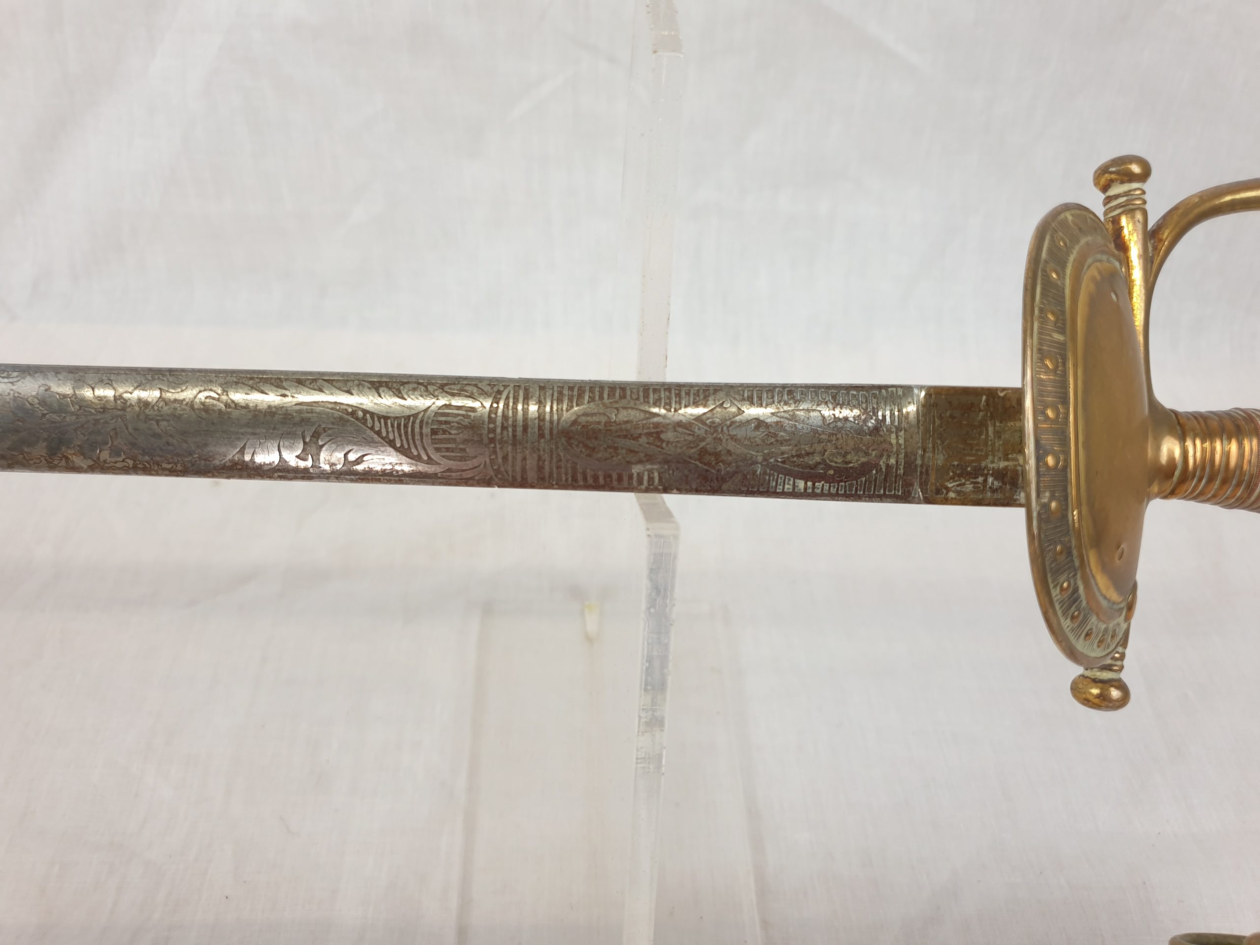 British Infantry 1776 Pattern Officers Sword By G. Brown & Son - Image 16