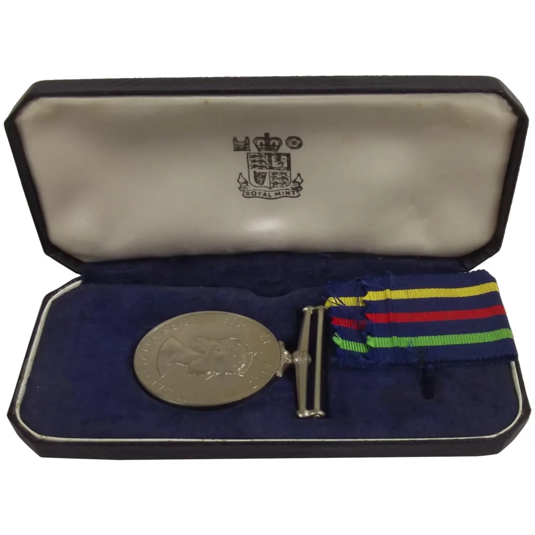 Cased British Civil Defence Medal
