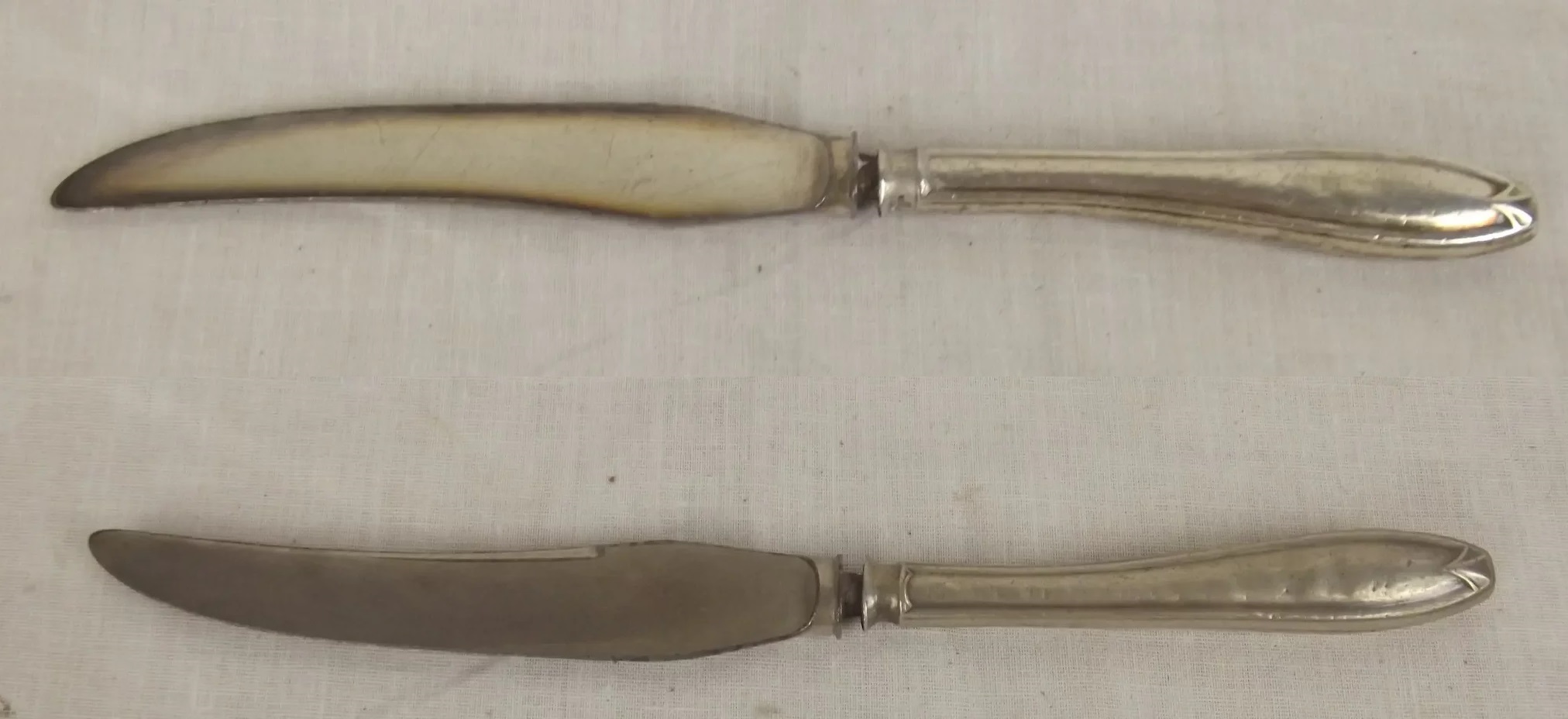 Cased Set Of Six Edwardian Fruit Knives With Silver Handles - Image 4