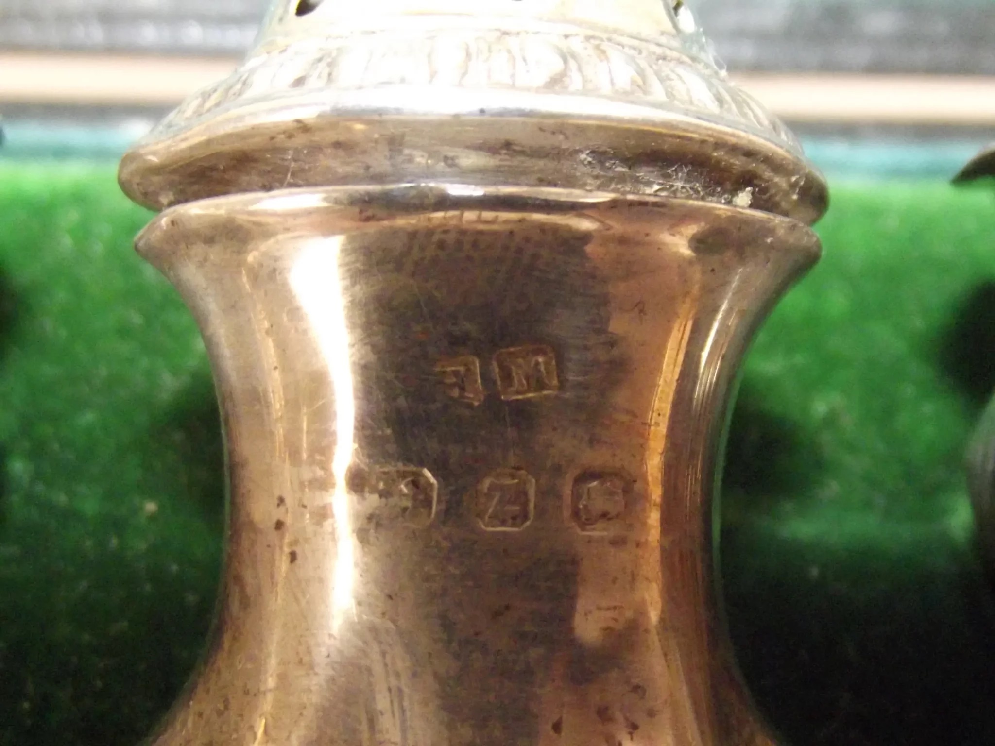 Cased Silver Cruet Set Birmingham 1899 - Image 7