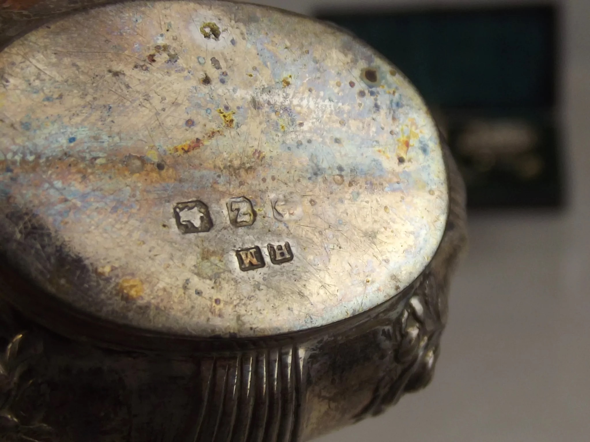 Cased Silver Cruet Set Birmingham 1899 - Image 8