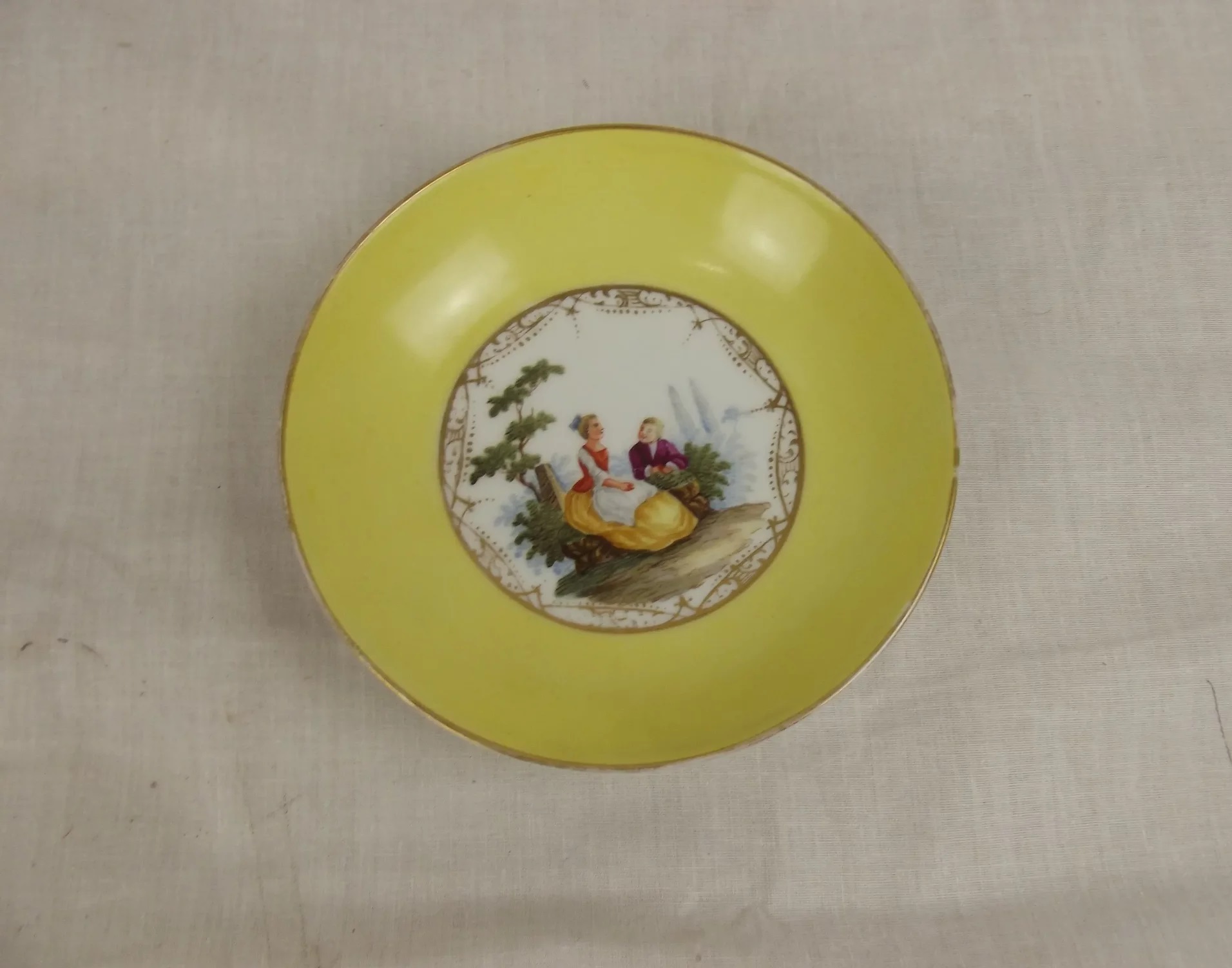 Circa 1890 Meissen Saucer - Image 2