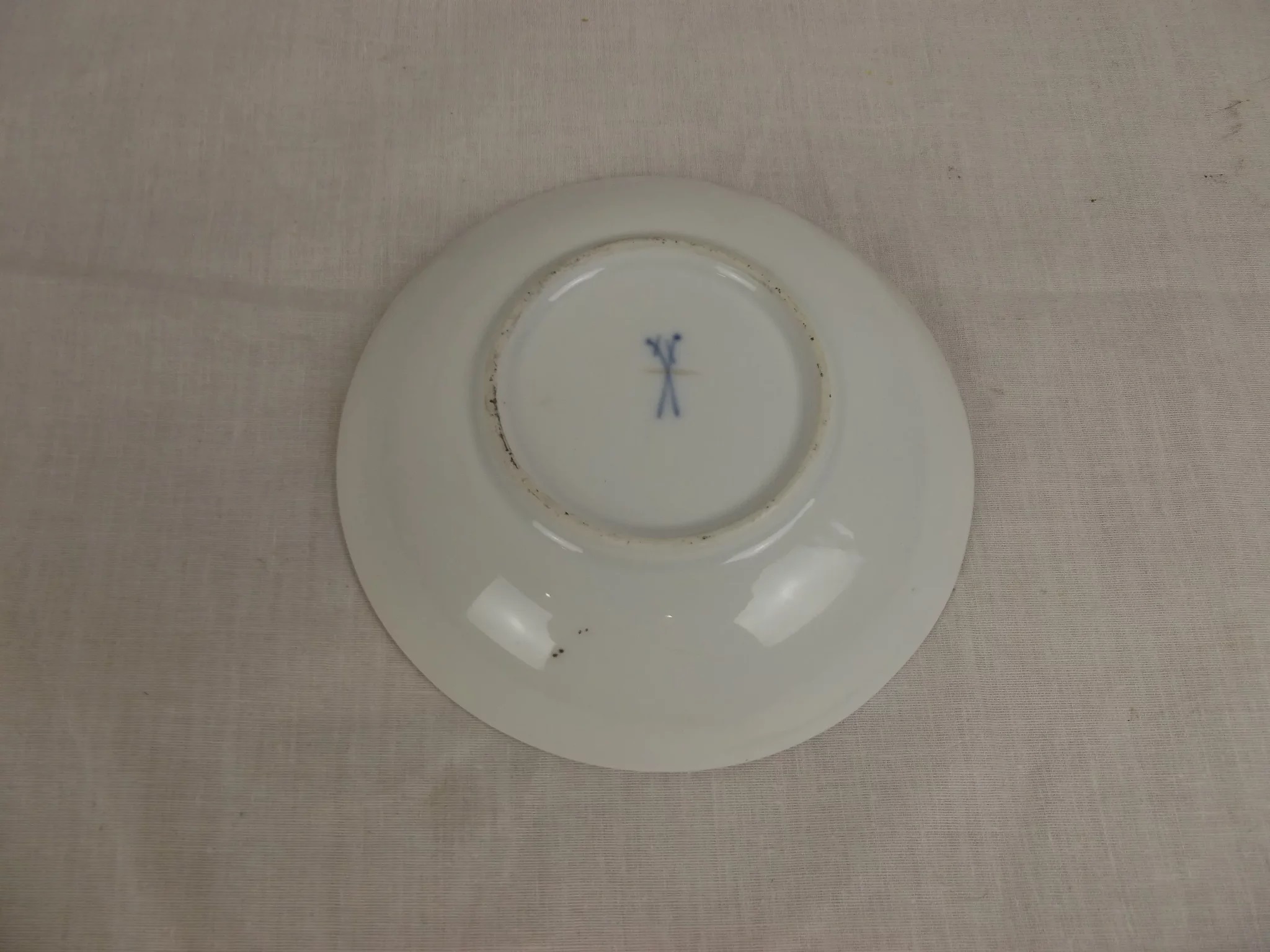Circa 1890 Meissen Saucer - Image 4