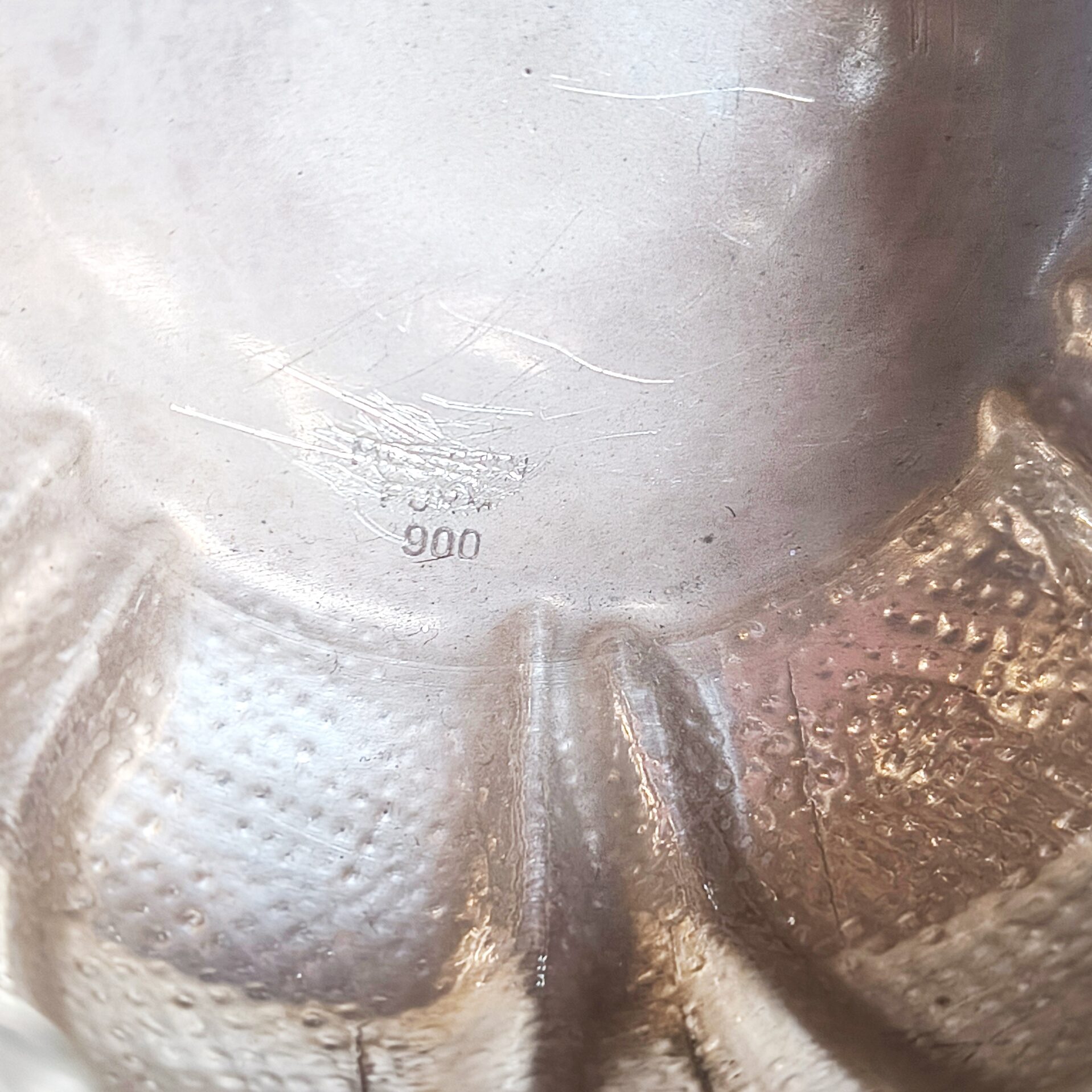 Silver Basket Purse '900' marked - Image 8