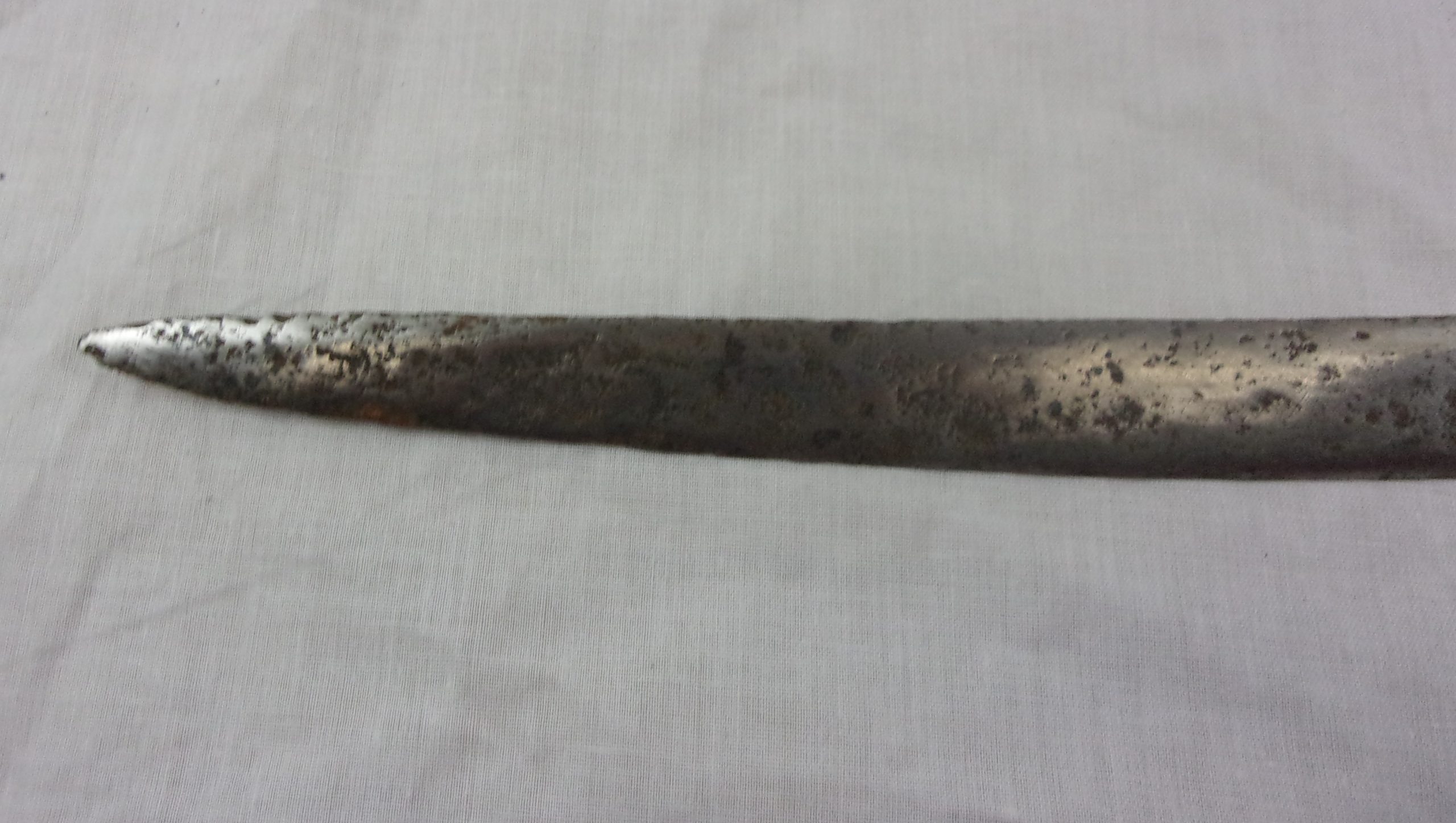 Indian 19th Century Sirohi Tulwar Sword And Scabbard - Image 7