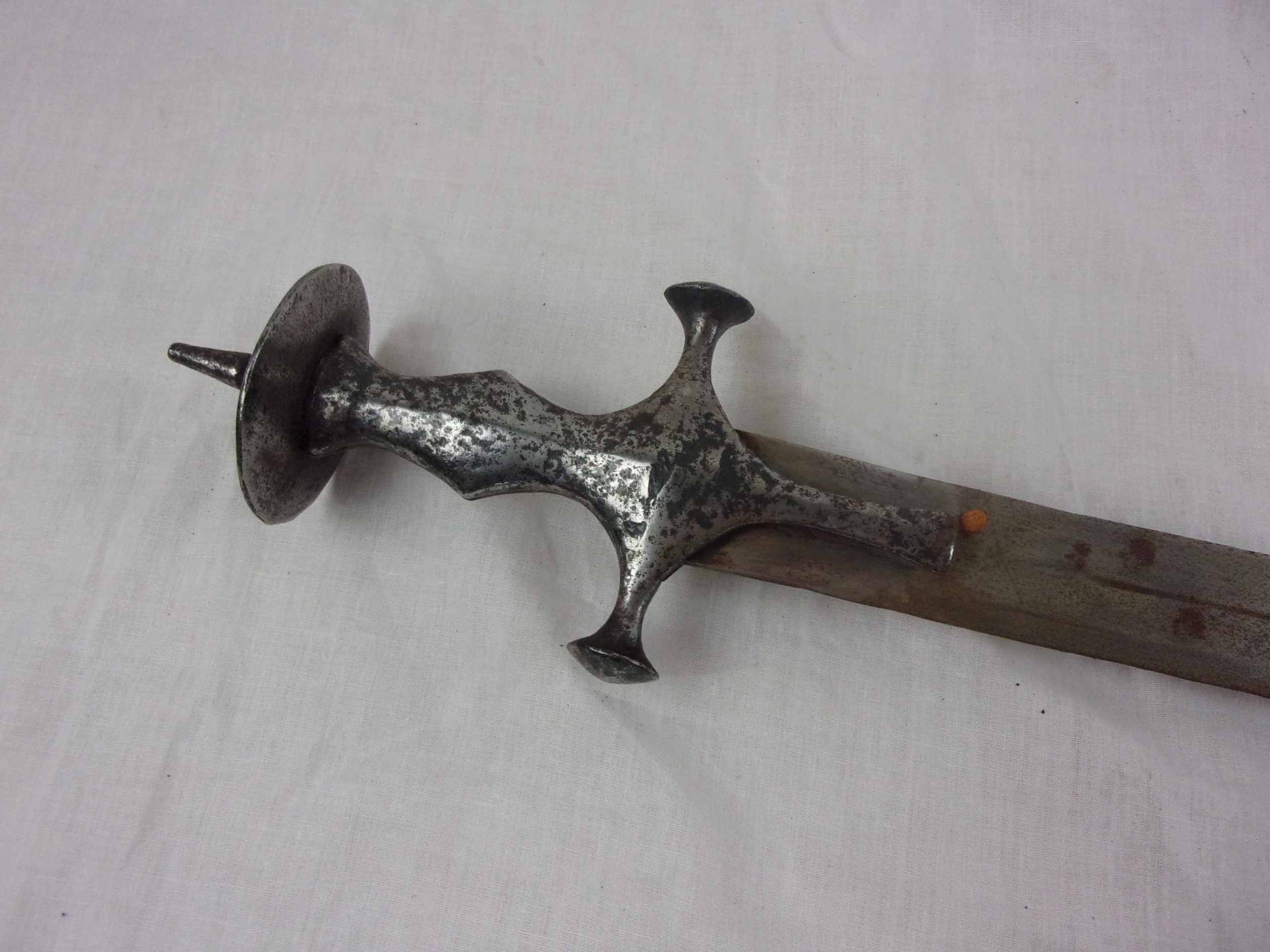 Indian 19th Century Tulwar Sword And Scabbard - Image 7