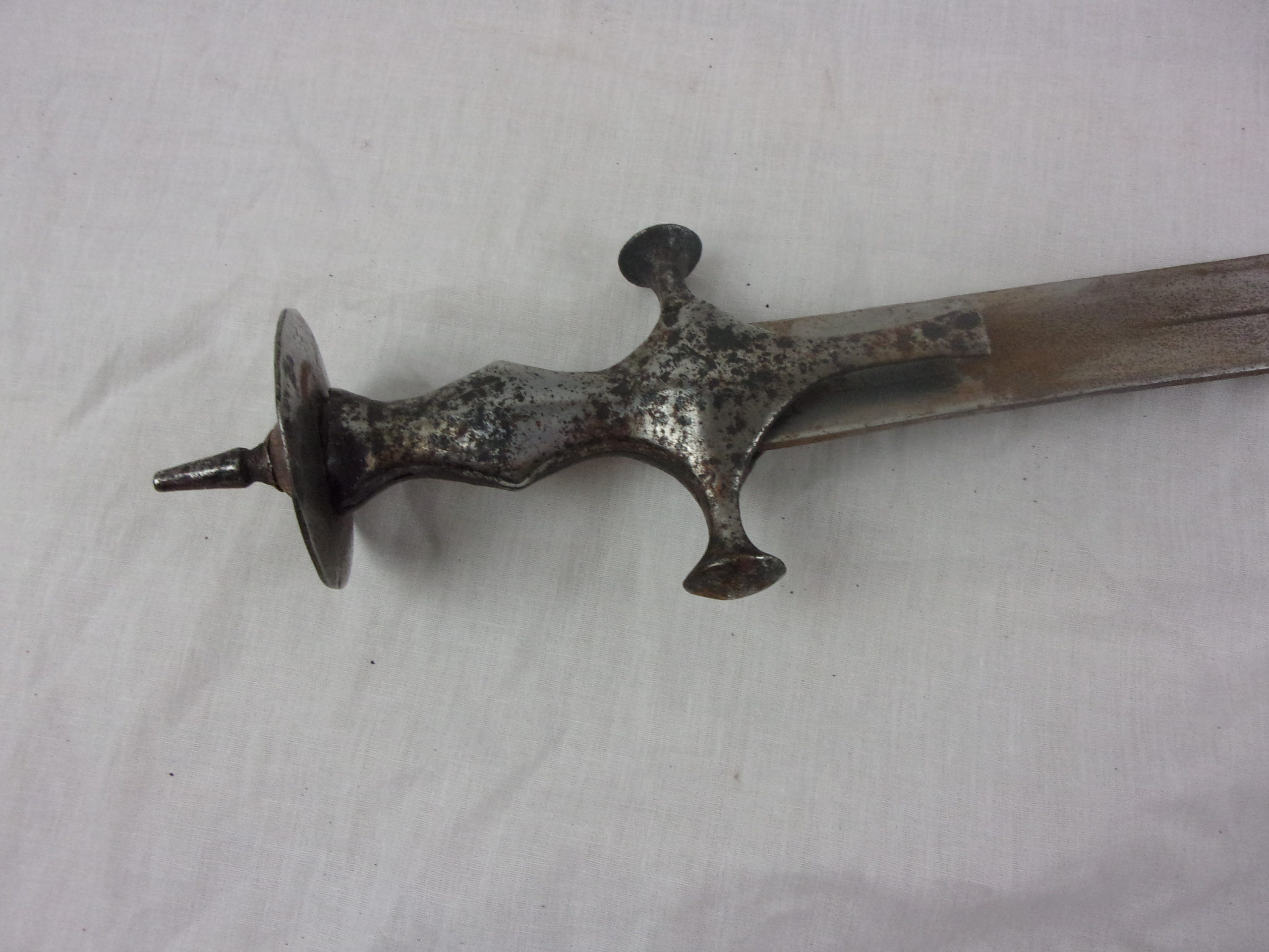 Indian 19th Century Tulwar Sword And Scabbard - Image 6