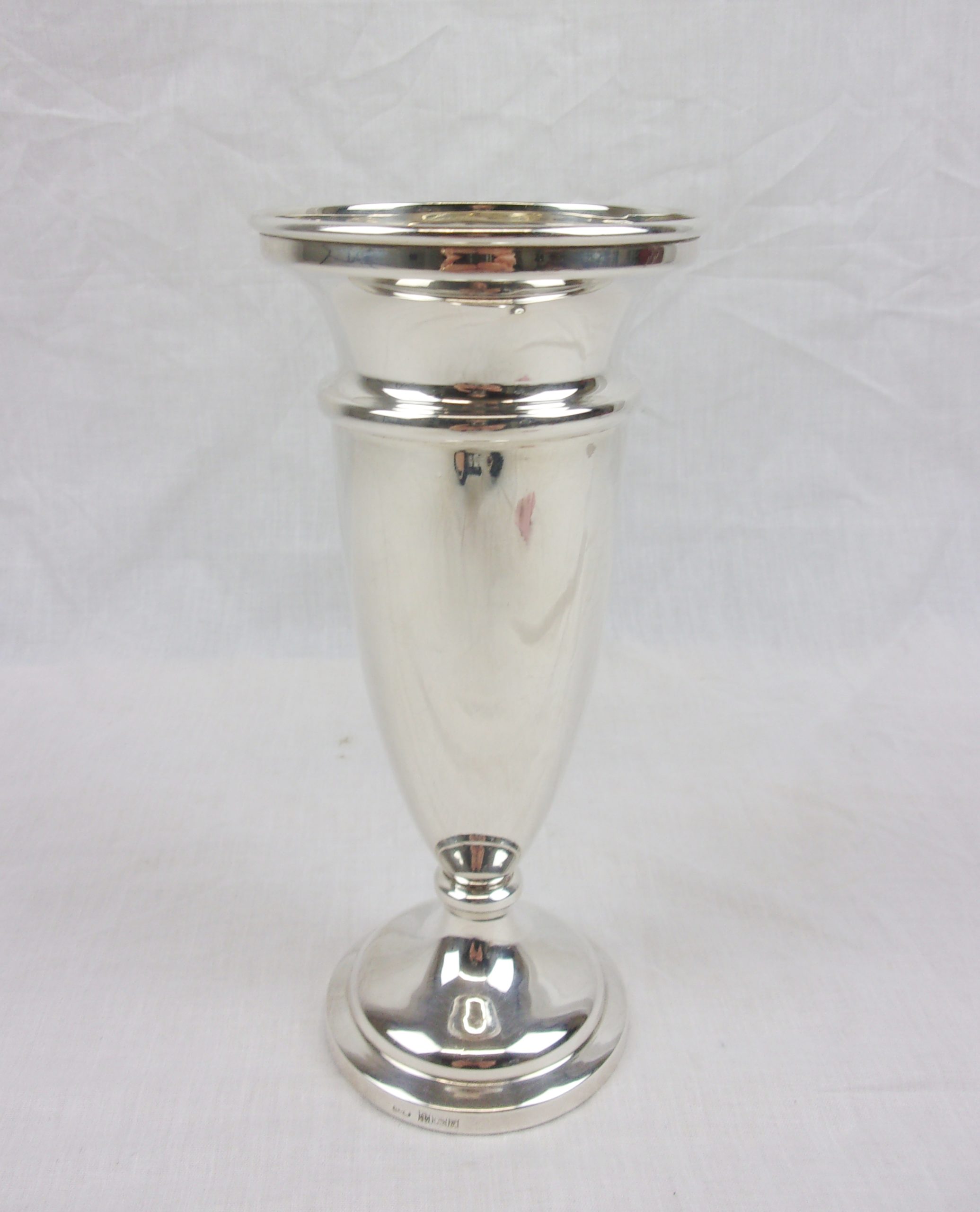 Sterling Silver Trumpet Vase – Birmingham 1973 - Image 2