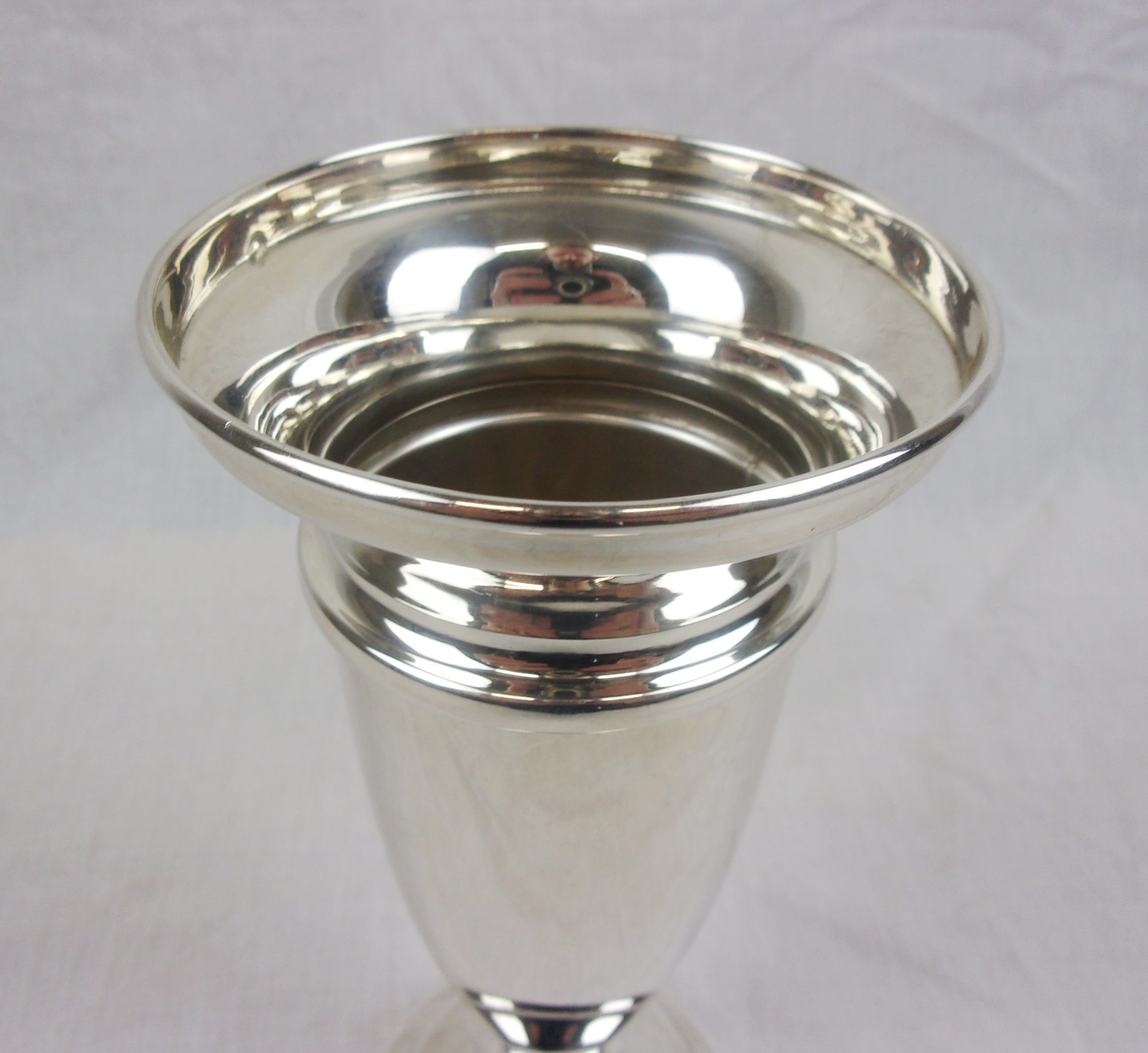 Sterling Silver Trumpet Vase – Birmingham 1973 - Image 4