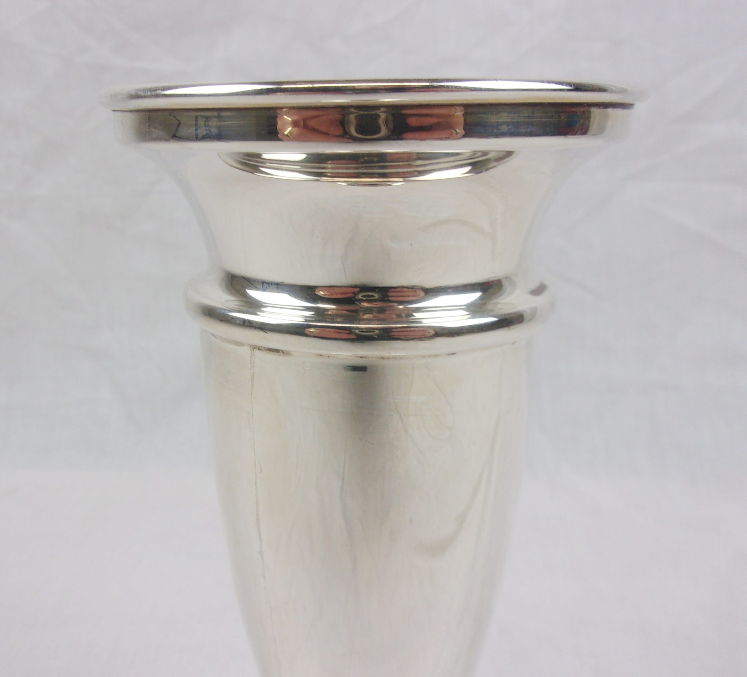 Sterling Silver Trumpet Vase – Birmingham 1973 - Image 8