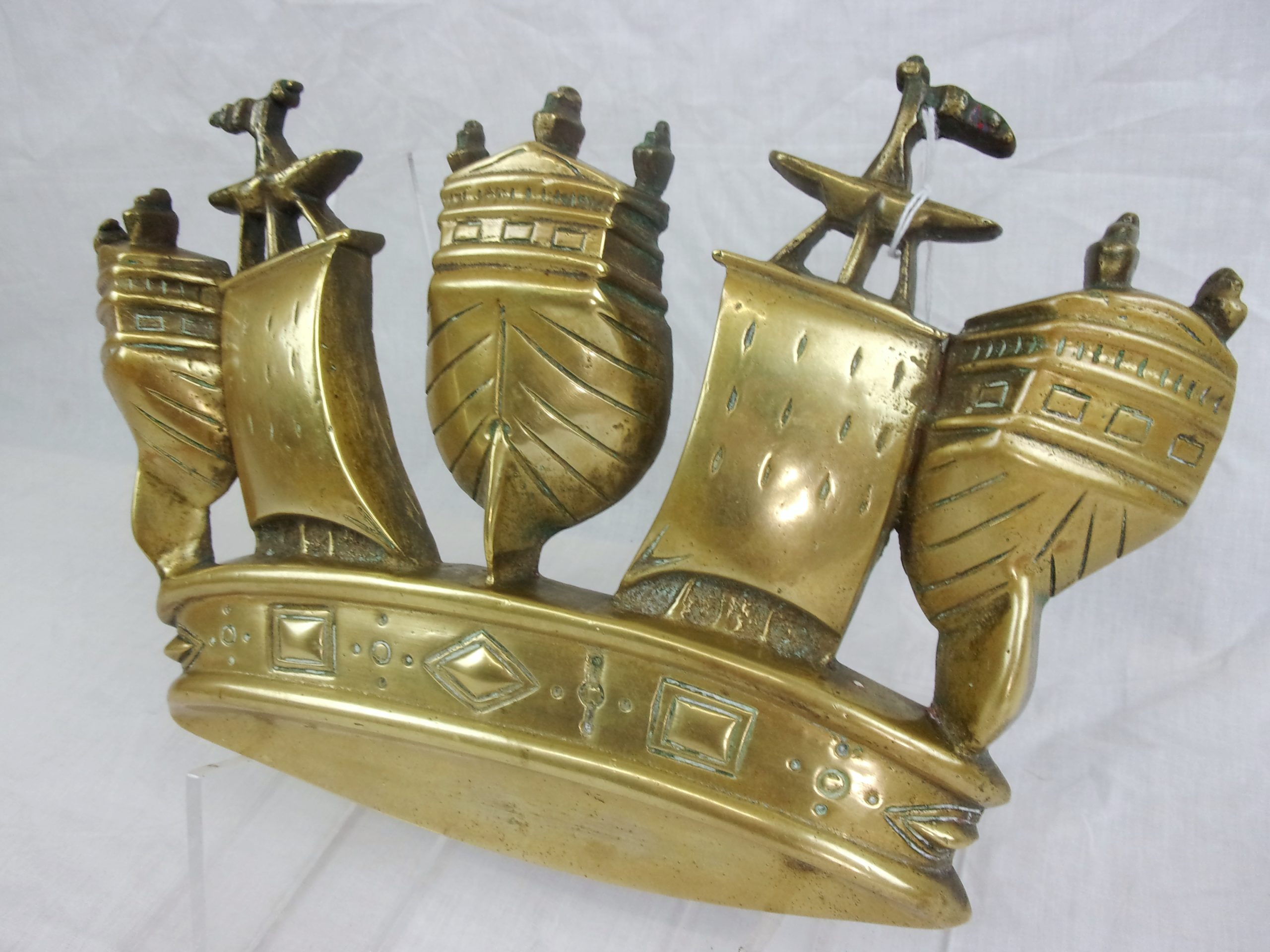 HMS Trafalgar 1890 Battleship Bronze Main Battery Tompion - Image 3