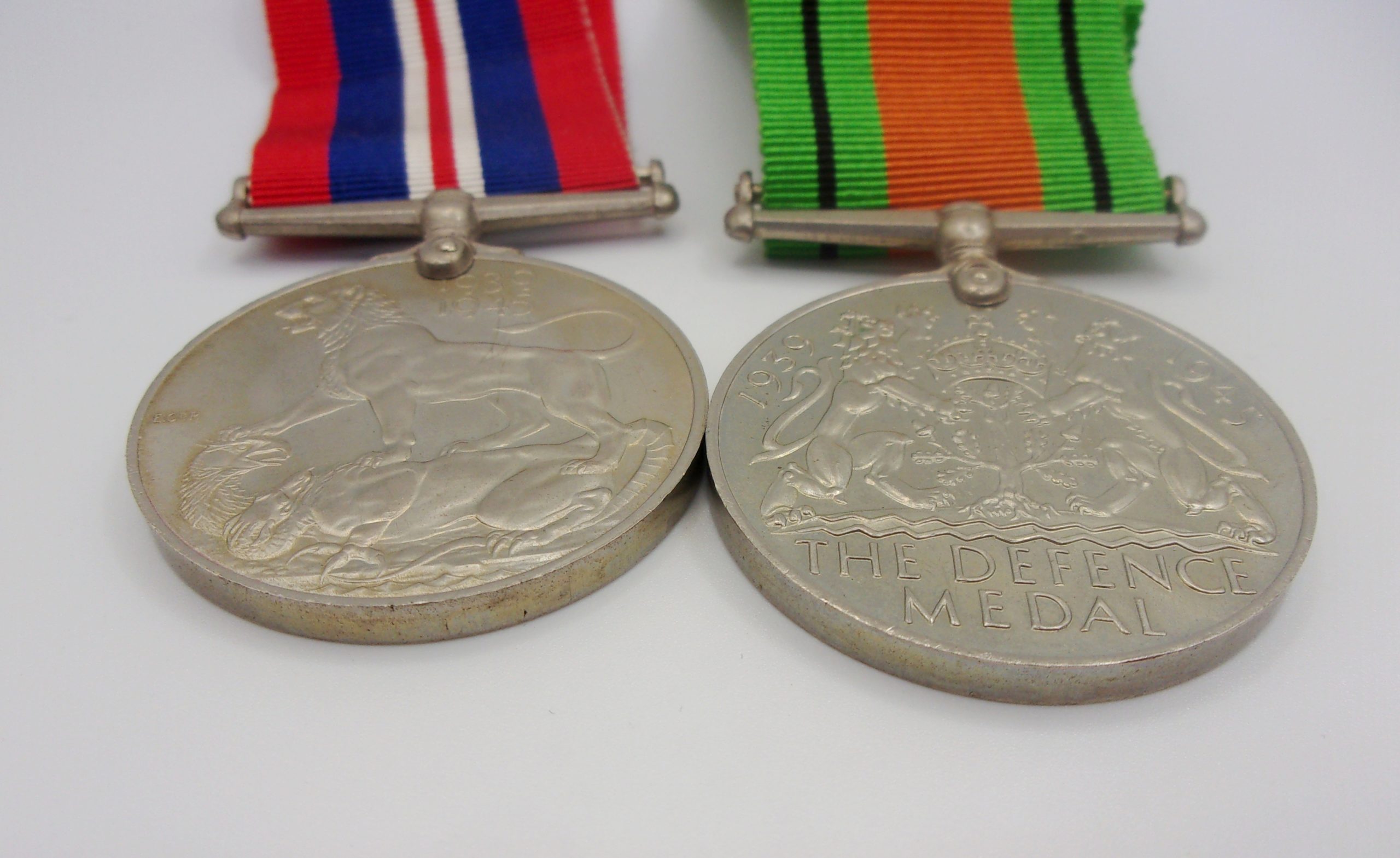 WW2 Medal Pair With Dispatch Box - Image 5