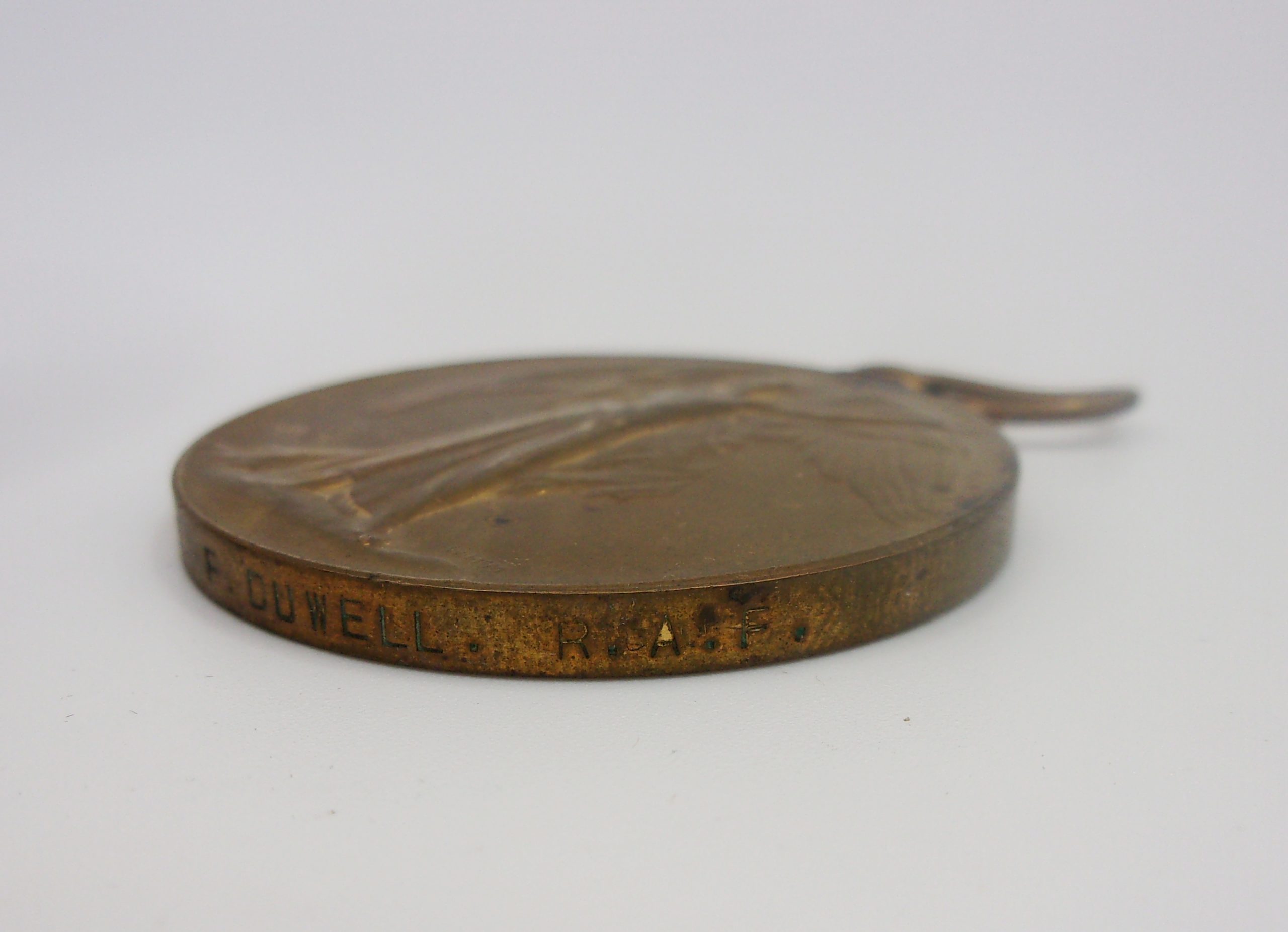 WW1 Medal Pair 281547 3 A.M F. Duwell RAF - Image 10