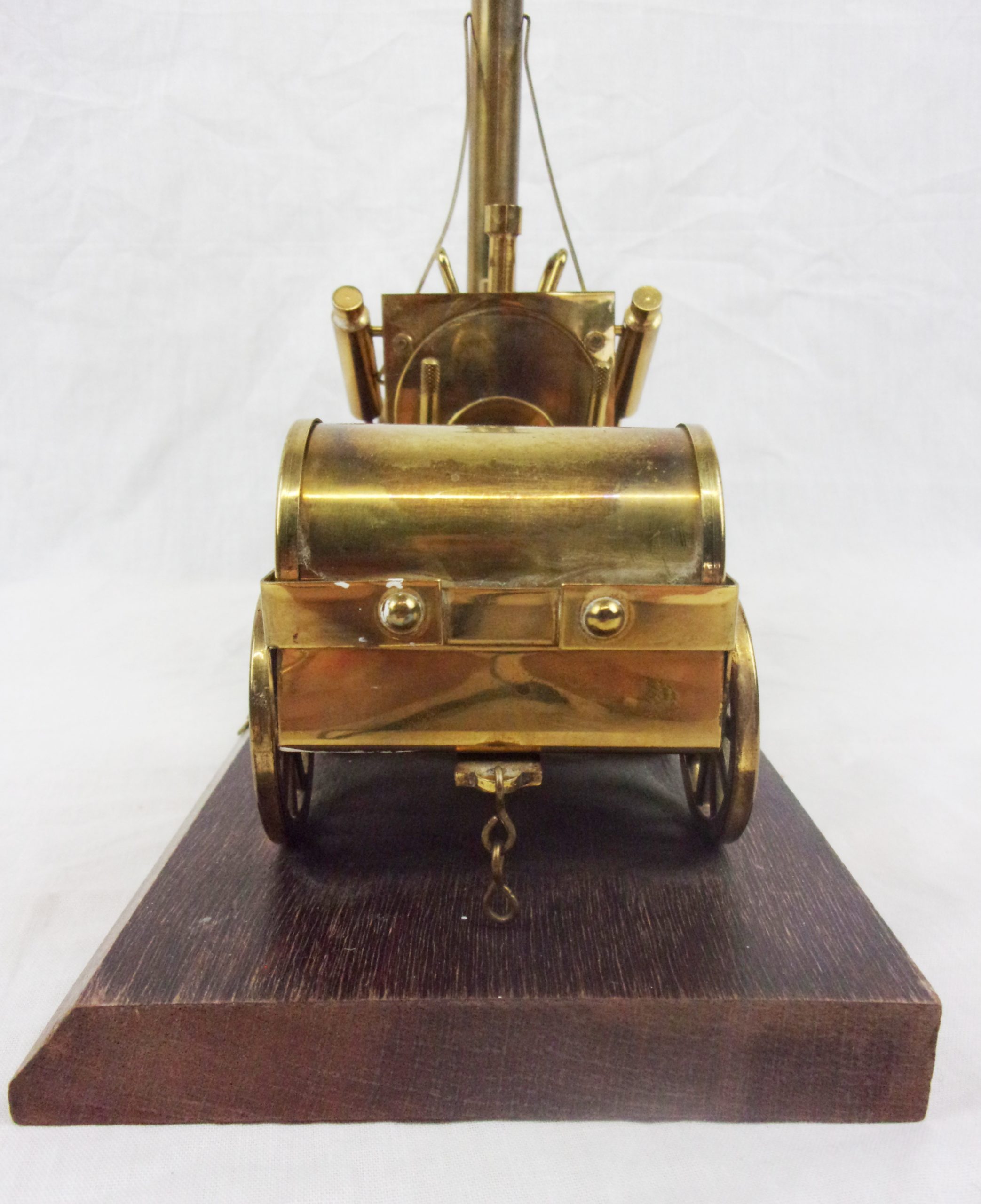 c1970's Brass Model Of Stephenson's Rocket Steam Locomotive - Image 9