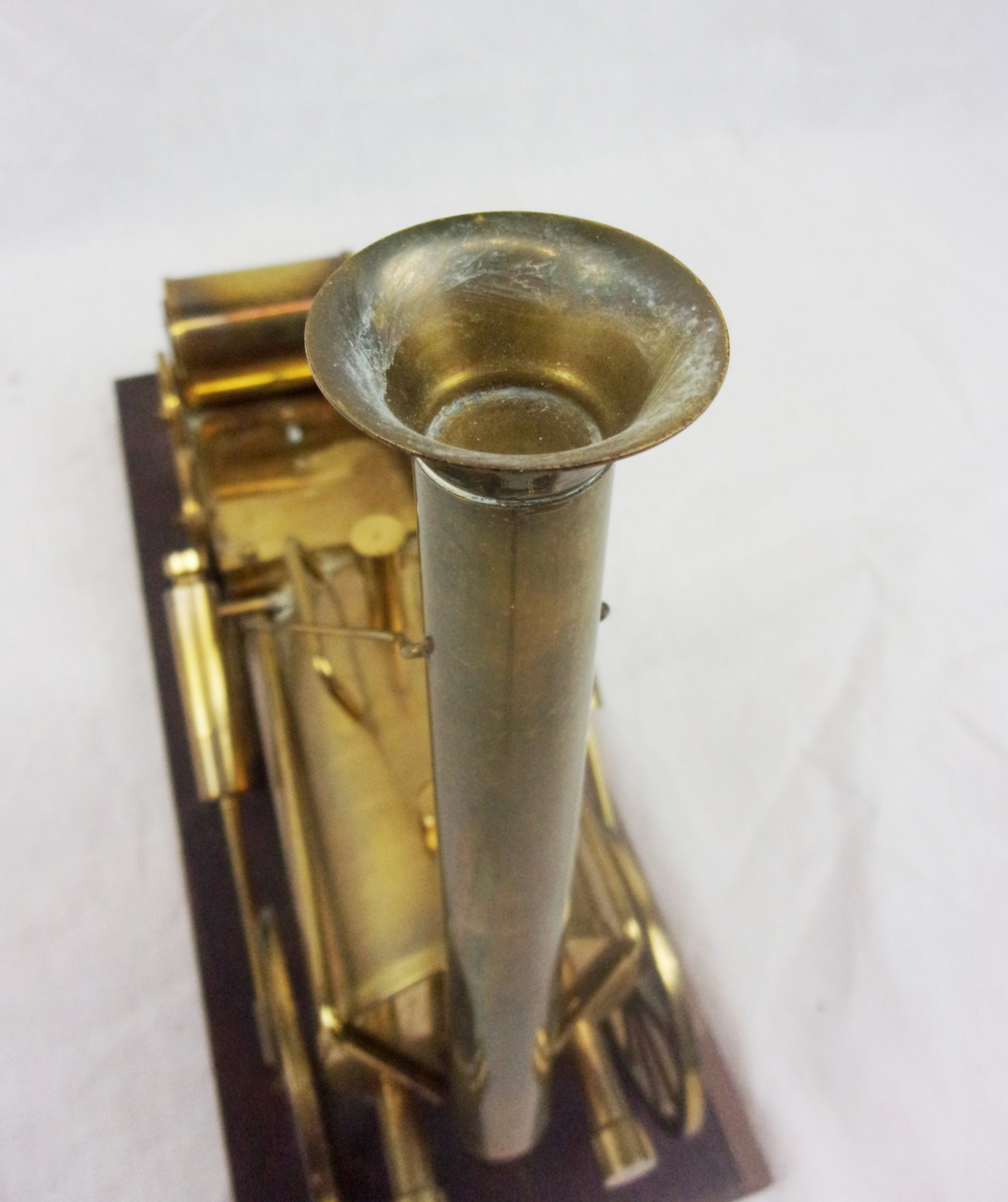 c1970's Brass Model Of Stephenson's Rocket Steam Locomotive - Image 4