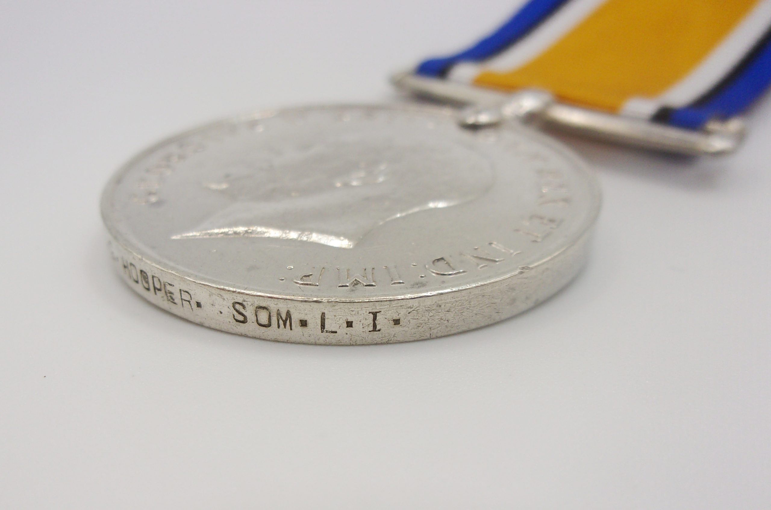 WW1 War Medal Pte G. Hooper Somerset Light Infantry - Image 6