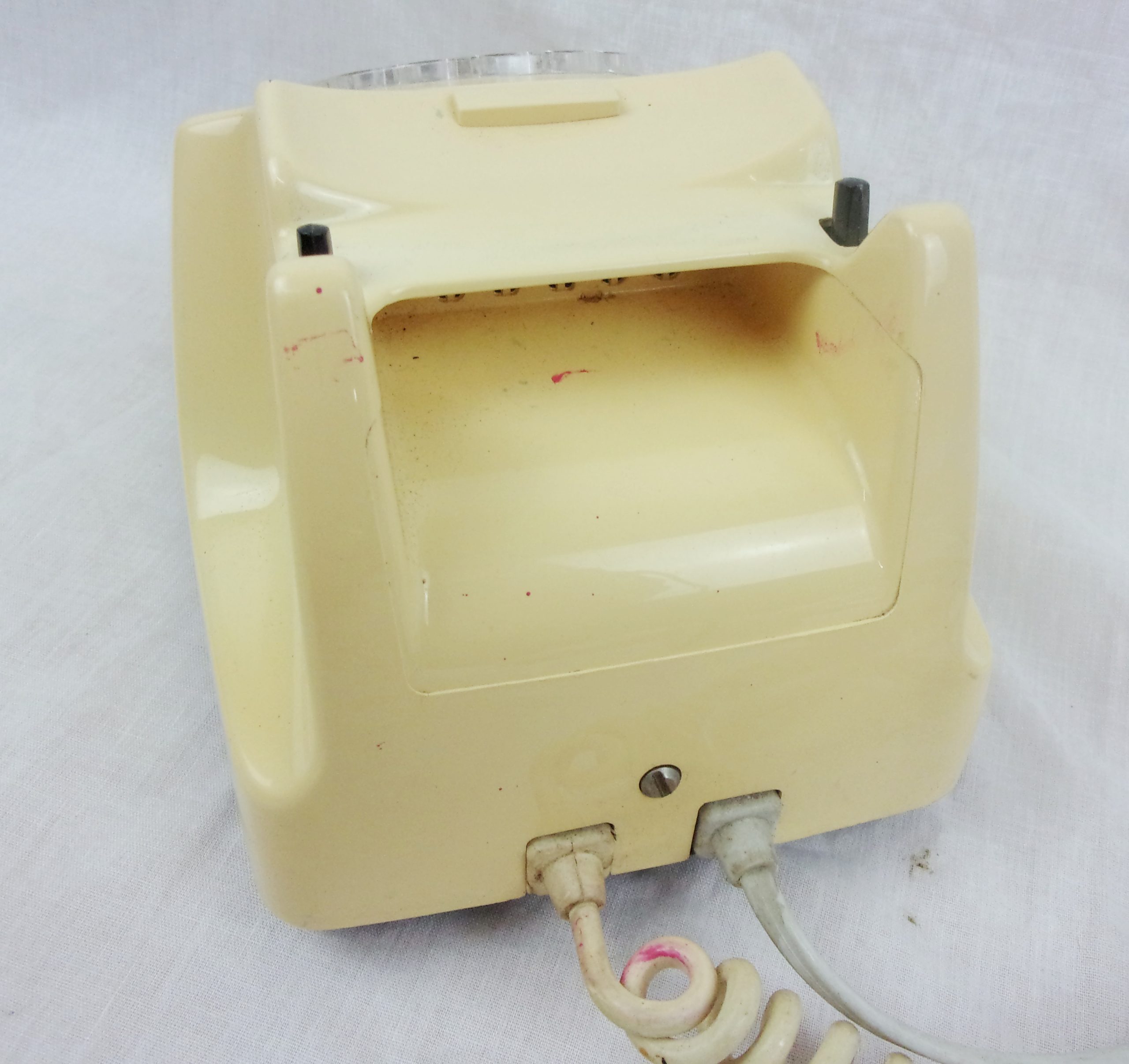 c1976 Cream Plastic GPO 746F DFM 76/1A Rotary Telephone - Image 4